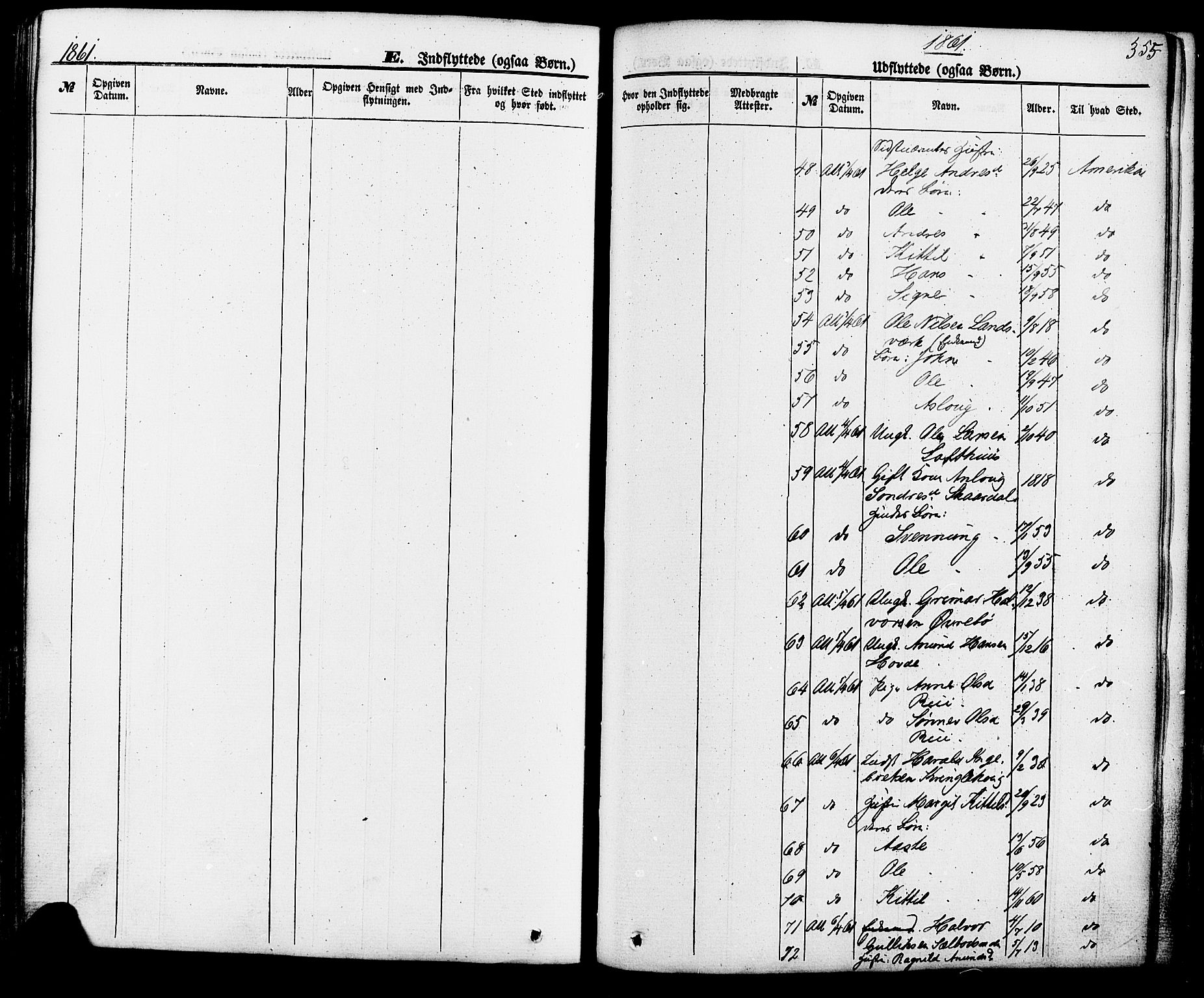 Hjartdal kirkebøker, SAKO/A-270/F/Fa/L0009: Parish register (official) no. I 9, 1860-1879, p. 355