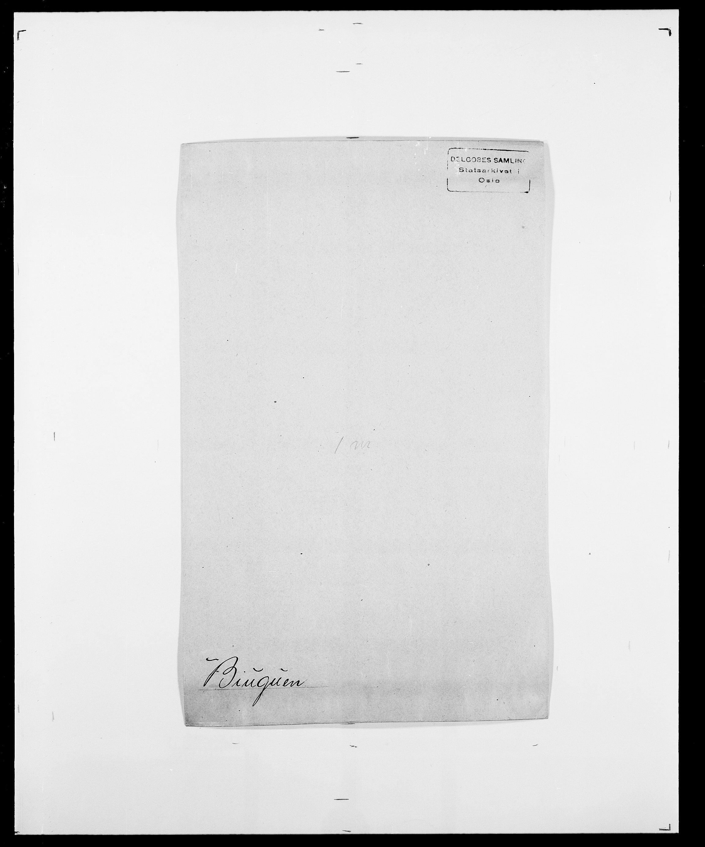 Delgobe, Charles Antoine - samling, AV/SAO-PAO-0038/D/Da/L0004: Bergendahl - Blære, p. 387