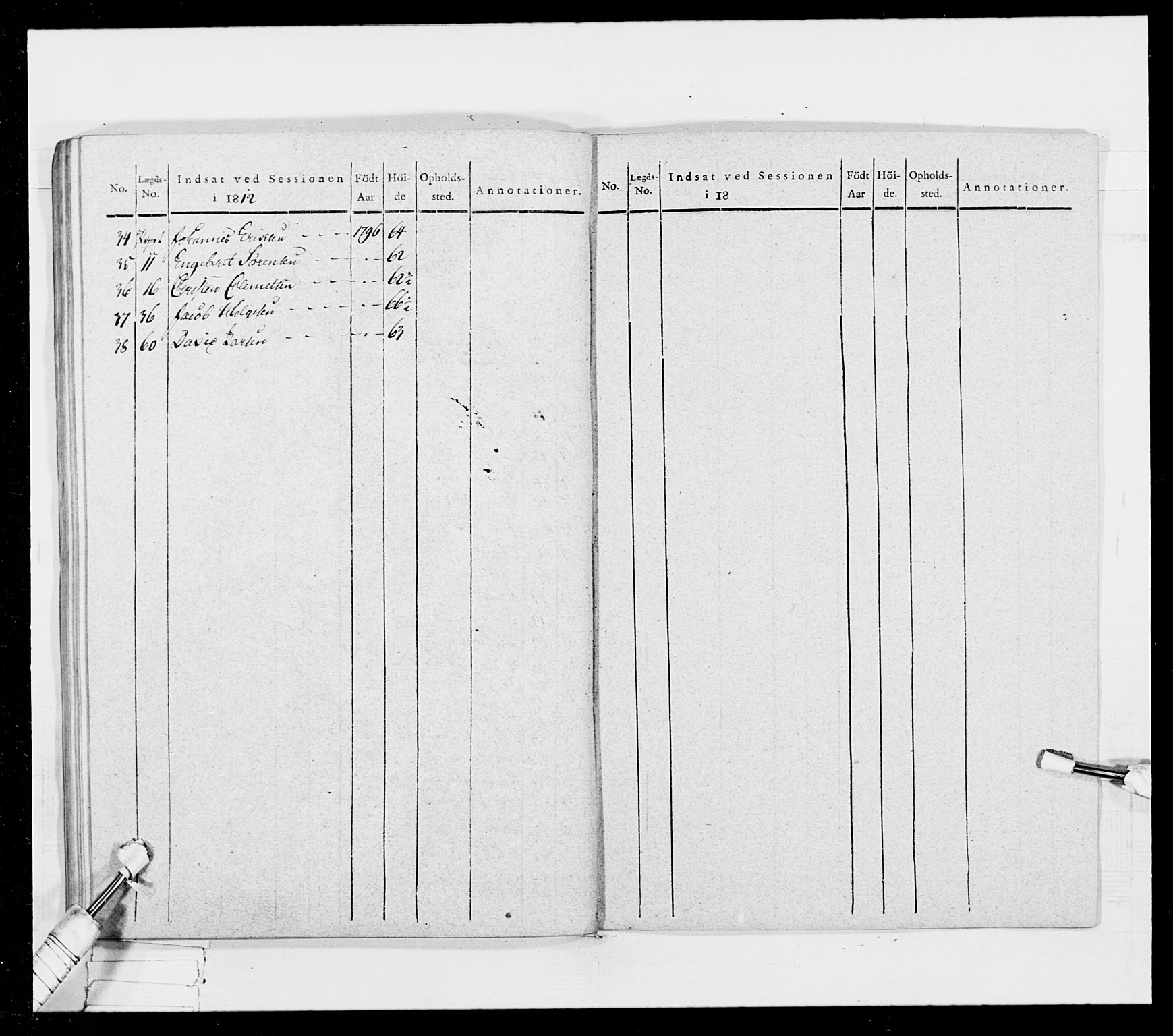 Generalitets- og kommissariatskollegiet, Det kongelige norske kommissariatskollegium, RA/EA-5420/E/Eh/L0024: Norske jegerkorps, 1810-1812, p. 589