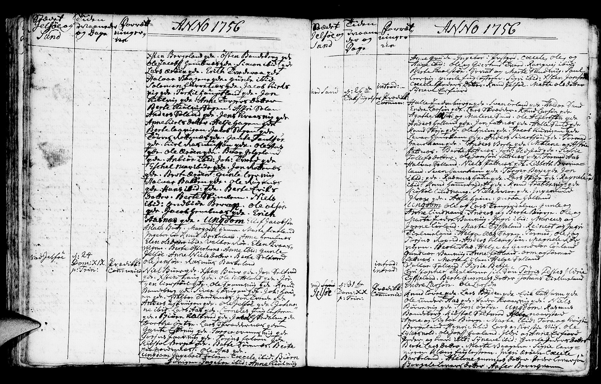 Jelsa sokneprestkontor, AV/SAST-A-101842/01/IV: Parish register (official) no. A 2, 1753-1767