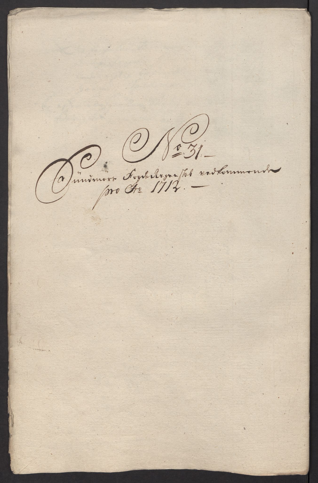 Rentekammeret inntil 1814, Reviderte regnskaper, Fogderegnskap, RA/EA-4092/R54/L3565: Fogderegnskap Sunnmøre, 1712-1713, p. 185