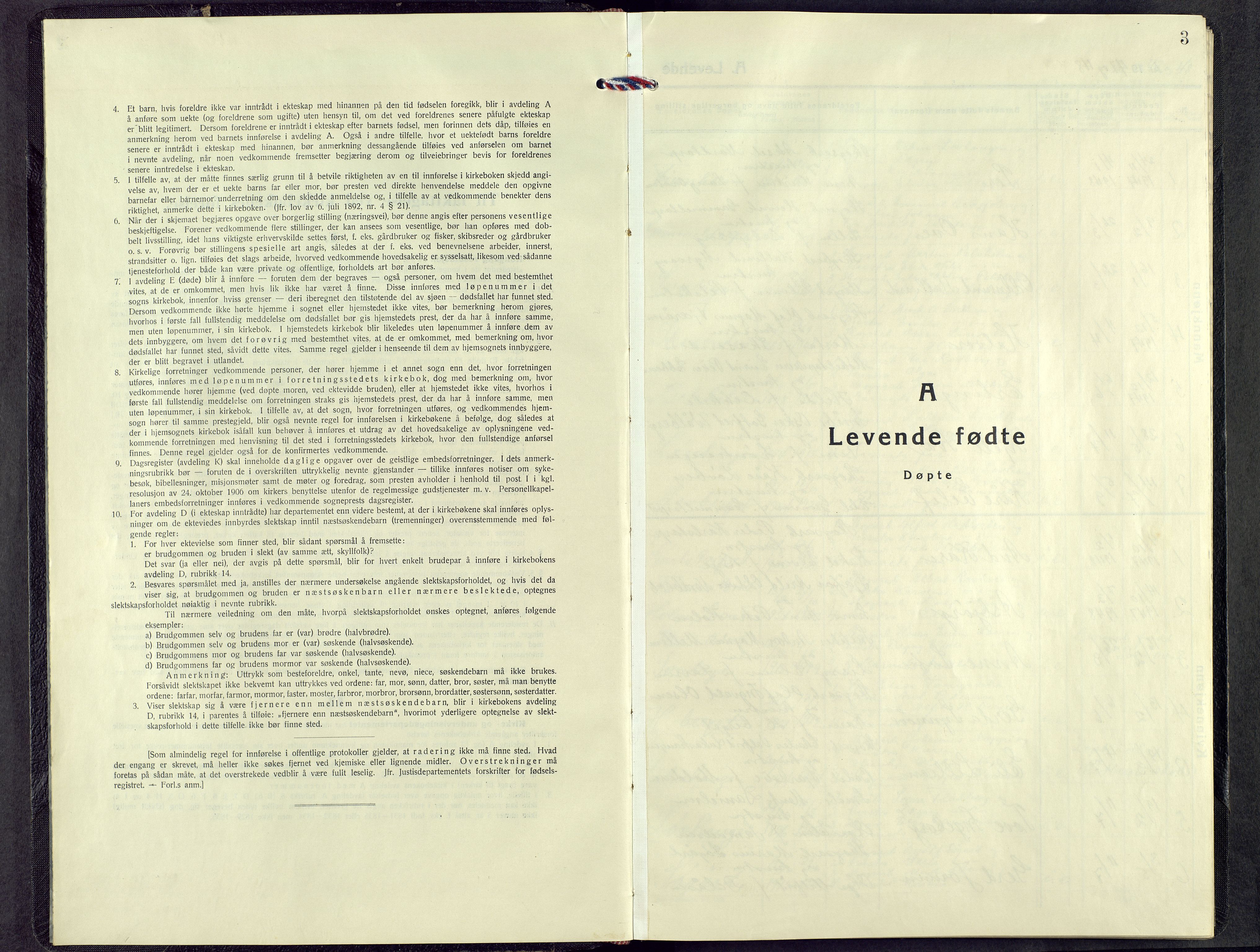 Grue prestekontor, SAH/PREST-036/H/Ha/Hab/L0010: Parish register (copy) no. 10, 1943-1970, p. 2b-3a