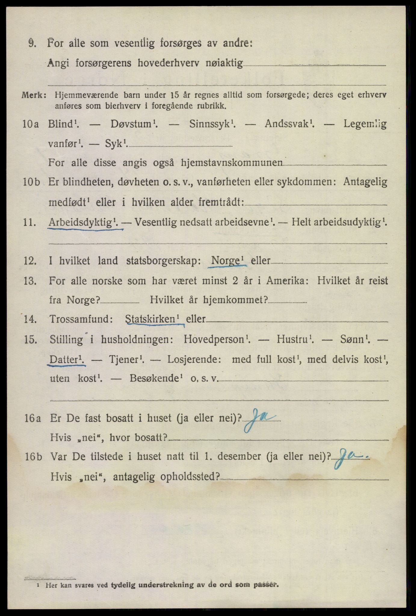 SAKO, 1920 census for Gransherad, 1920, p. 1781