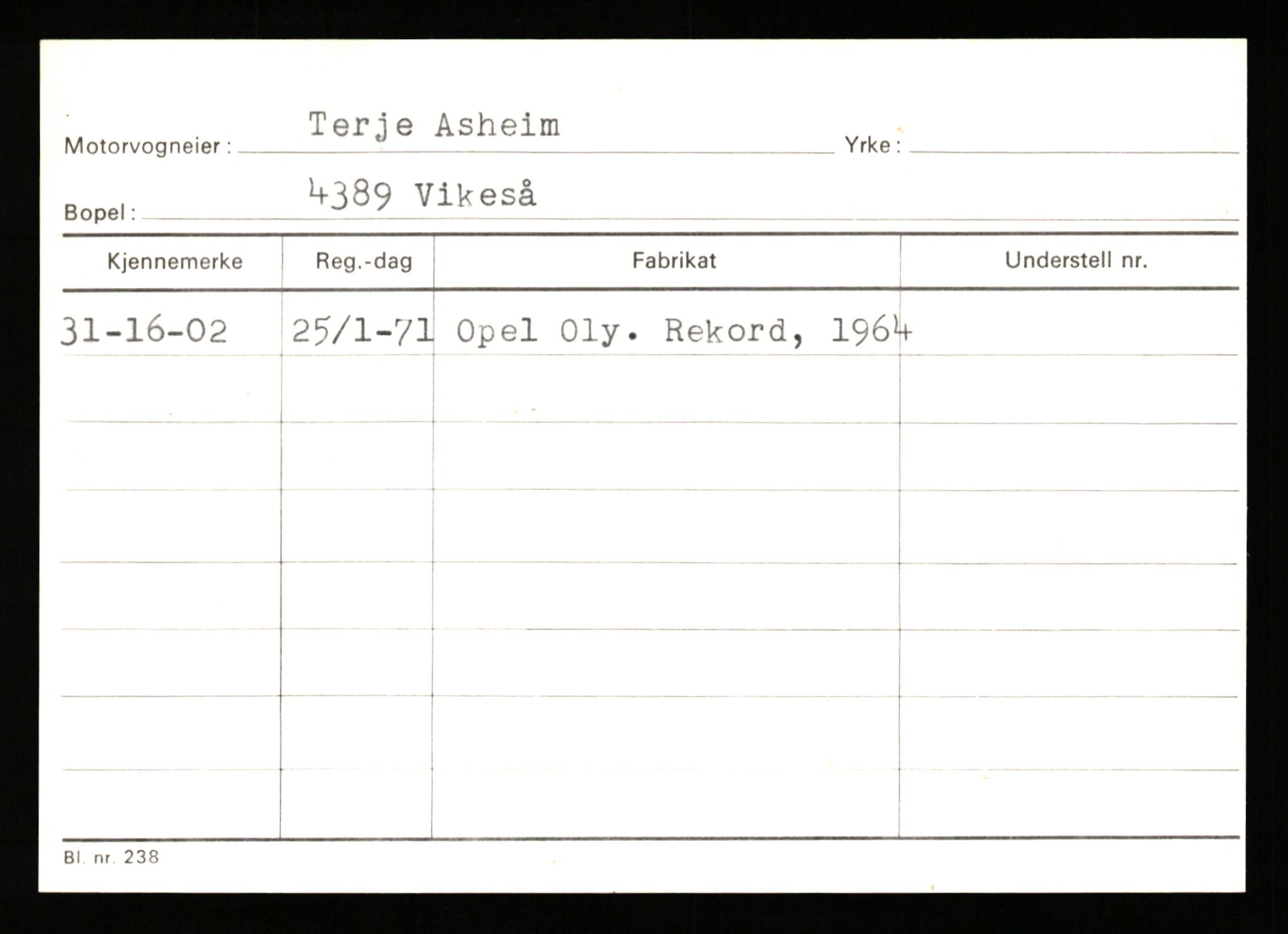 Stavanger trafikkstasjon, SAST/A-101942/0/G/L0011: Registreringsnummer: 240000 - 363477, 1930-1971, p. 1719