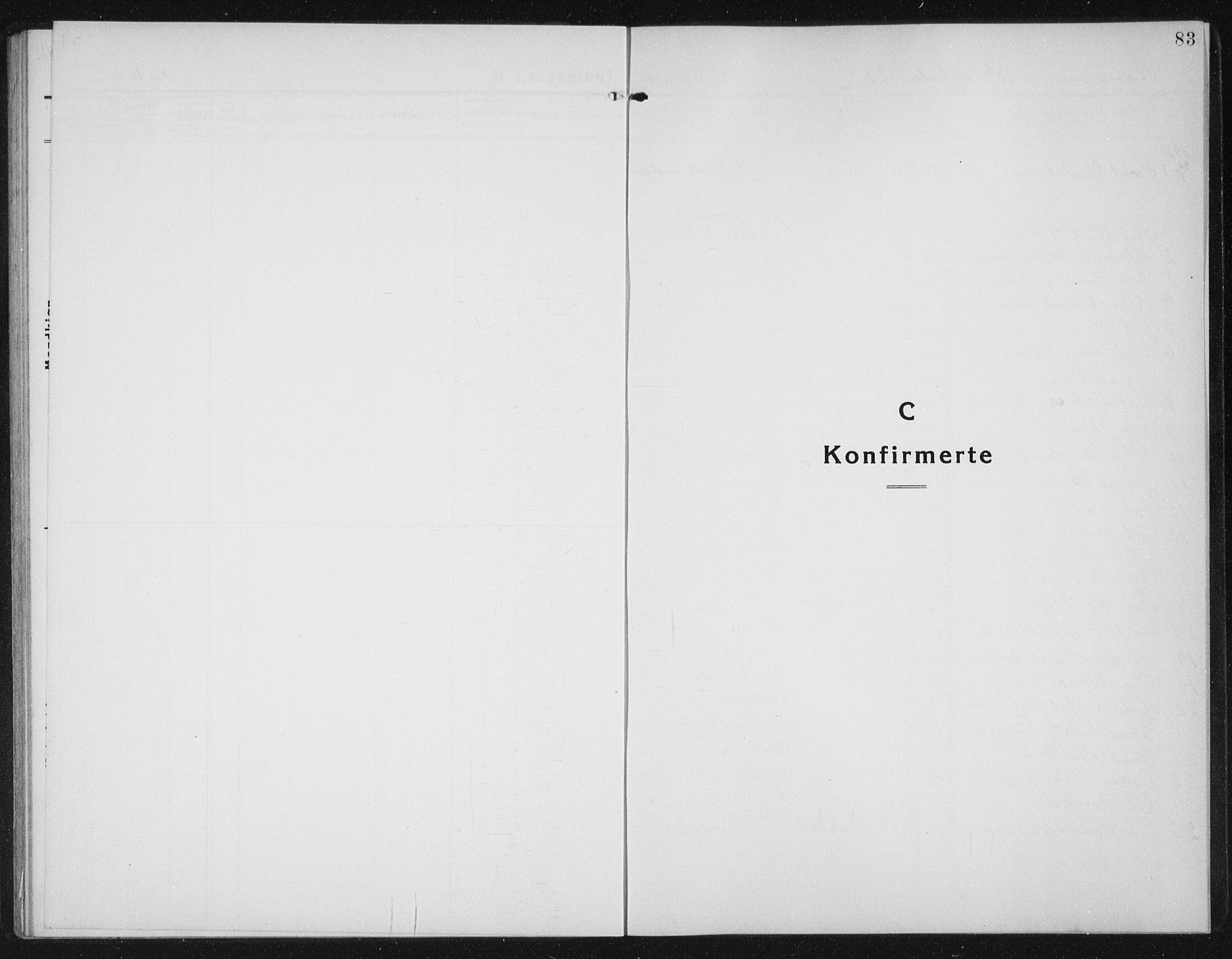 Ministerialprotokoller, klokkerbøker og fødselsregistre - Sør-Trøndelag, SAT/A-1456/655/L0689: Parish register (copy) no. 655C05, 1922-1936, p. 83