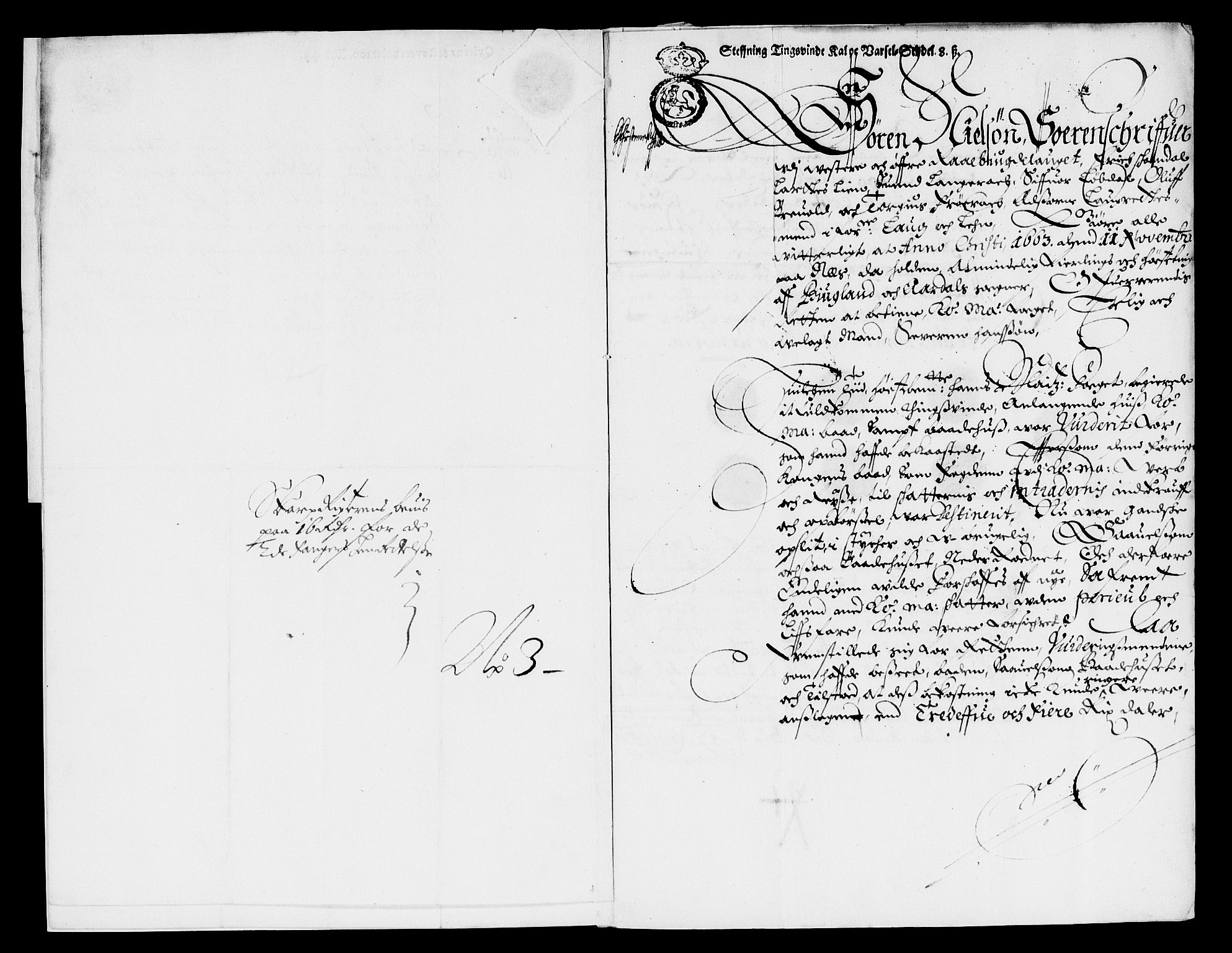 Rentekammeret inntil 1814, Reviderte regnskaper, Lensregnskaper, AV/RA-EA-5023/R/Rb/Rbq/L0053: Nedenes len. Mandals len. Råbyggelag. Laksefisket i Mandals len., 1629-1663
