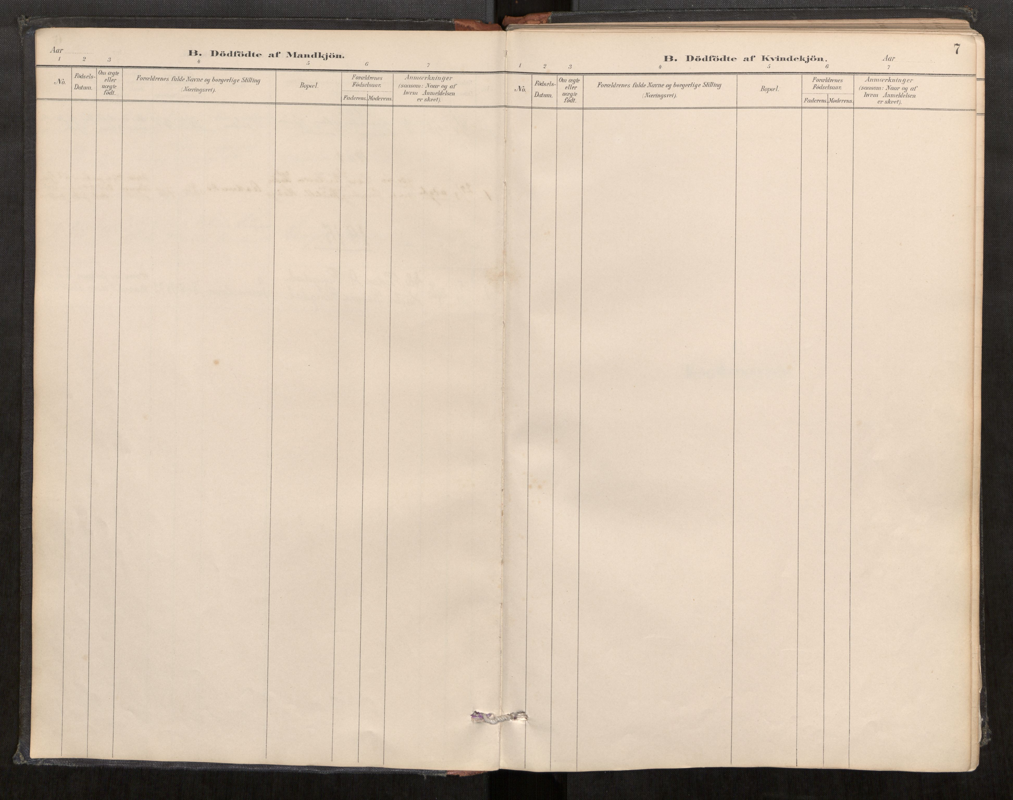 Sunnylven sokneprestkontor, SAT/A-1007: Parish register (official) no. 517A09, 1887-1910, p. 7