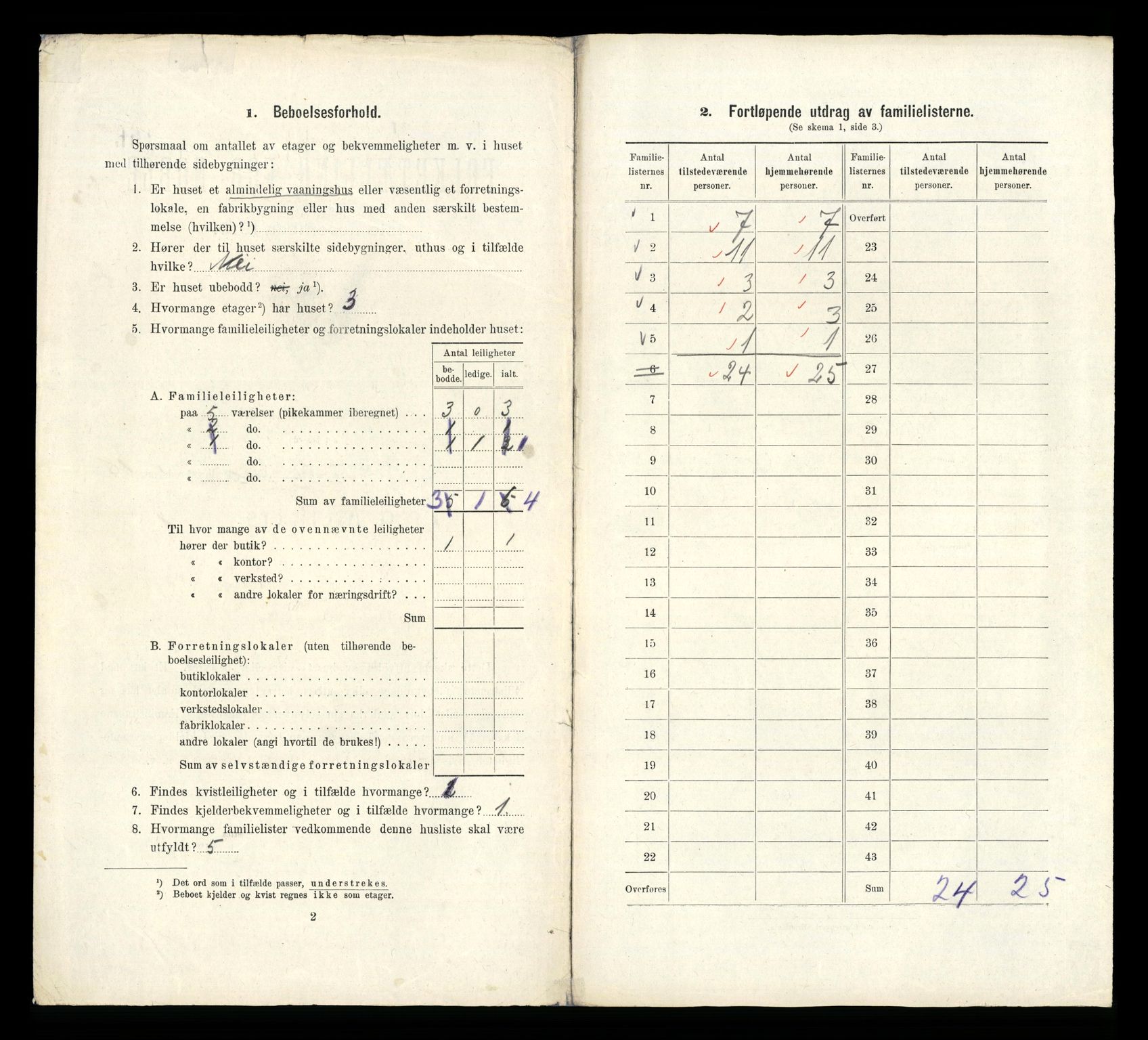 RA, 1910 census for Bergen, 1910, p. 5114