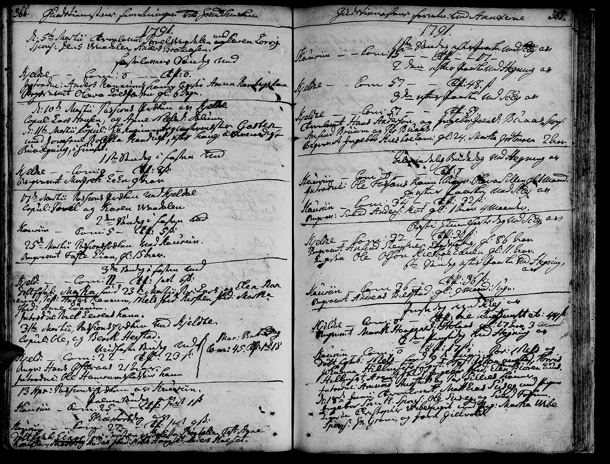 Ministerialprotokoller, klokkerbøker og fødselsregistre - Nord-Trøndelag, SAT/A-1458/735/L0331: Parish register (official) no. 735A02, 1762-1794, p. 366-367