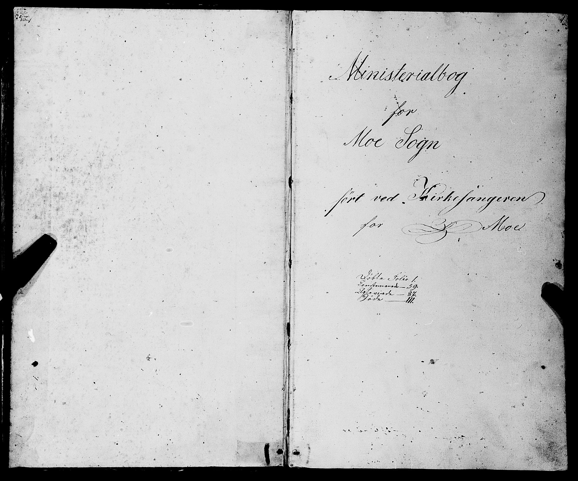 Osterfjorden Soknepresembete, SAB/A-77301: Parish register (copy) no. B 1, 1851-1890