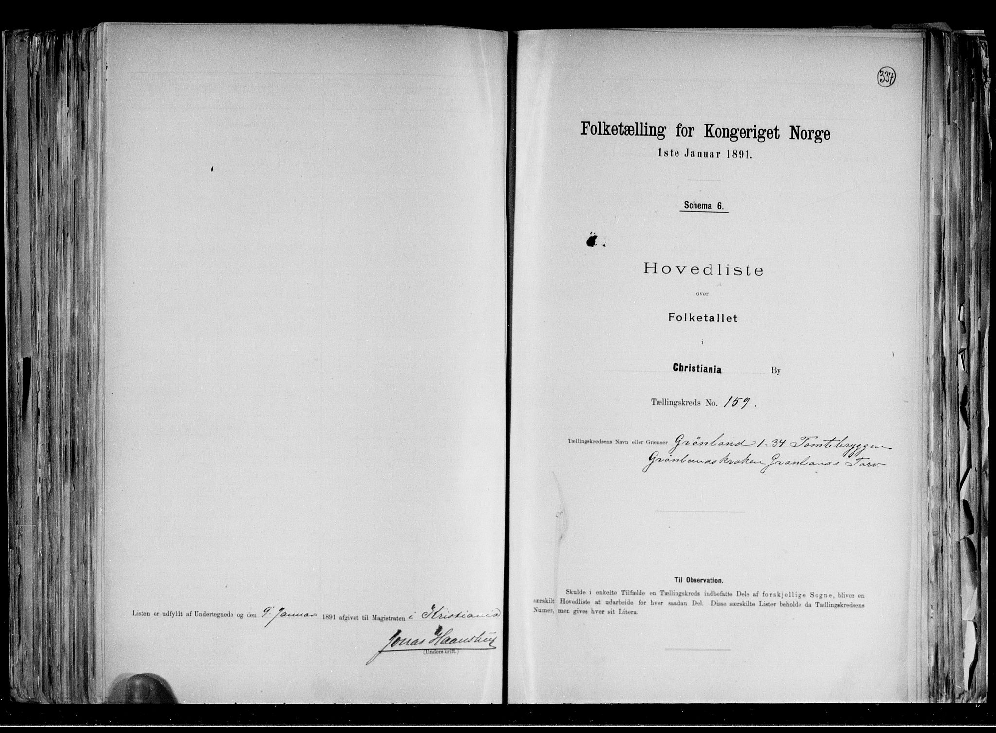 RA, 1891 census for 0301 Kristiania, 1891, p. 88116