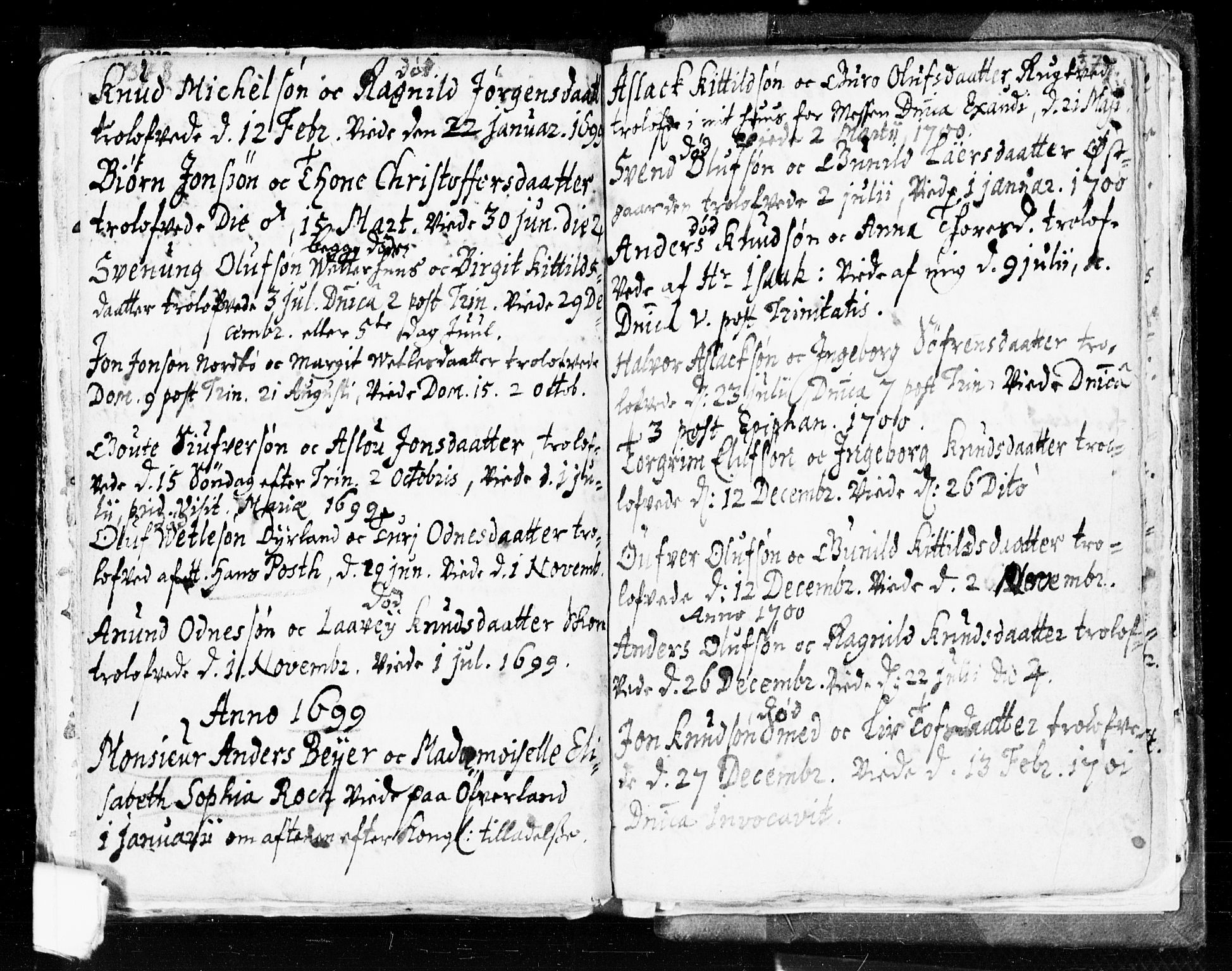 Seljord kirkebøker, SAKO/A-20/F/Fa/L0002: Parish register (official) no. I 2, 1689-1713, p. 378-379