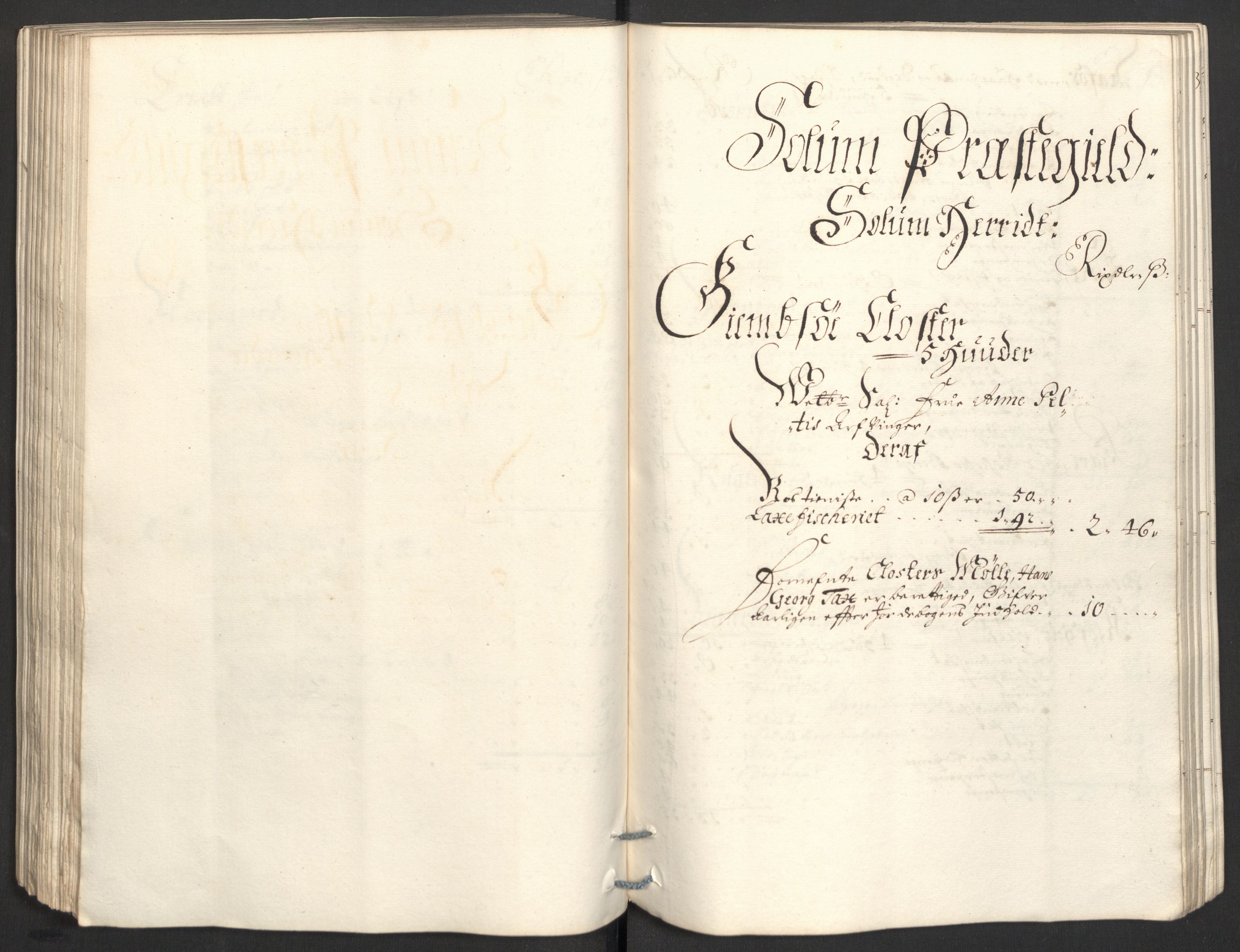 Rentekammeret inntil 1814, Reviderte regnskaper, Fogderegnskap, AV/RA-EA-4092/R36/L2096: Fogderegnskap Øvre og Nedre Telemark og Bamble, 1697, p. 211