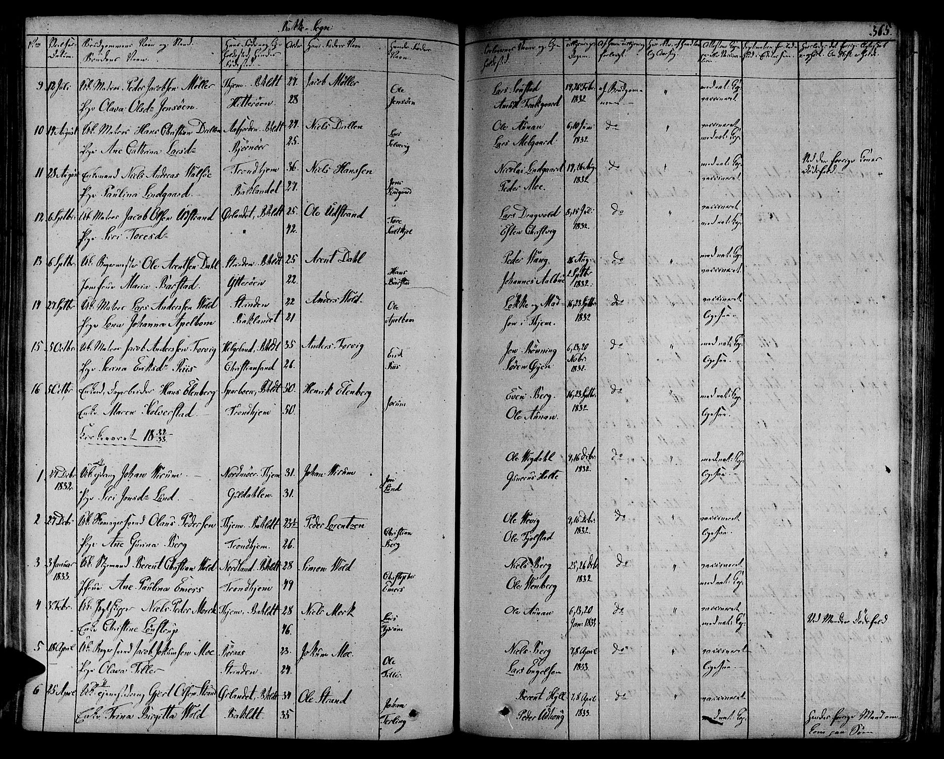 Ministerialprotokoller, klokkerbøker og fødselsregistre - Sør-Trøndelag, SAT/A-1456/606/L0287: Parish register (official) no. 606A04 /2, 1826-1840, p. 365