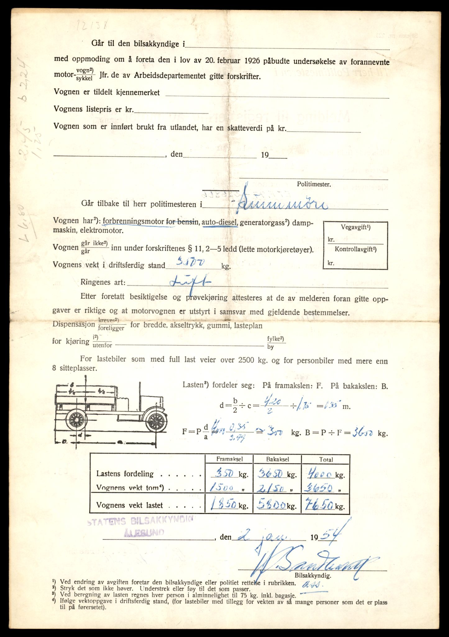 Møre og Romsdal vegkontor - Ålesund trafikkstasjon, AV/SAT-A-4099/F/Fe/L0032: Registreringskort for kjøretøy T 11997 - T 12149, 1927-1998, p. 3458