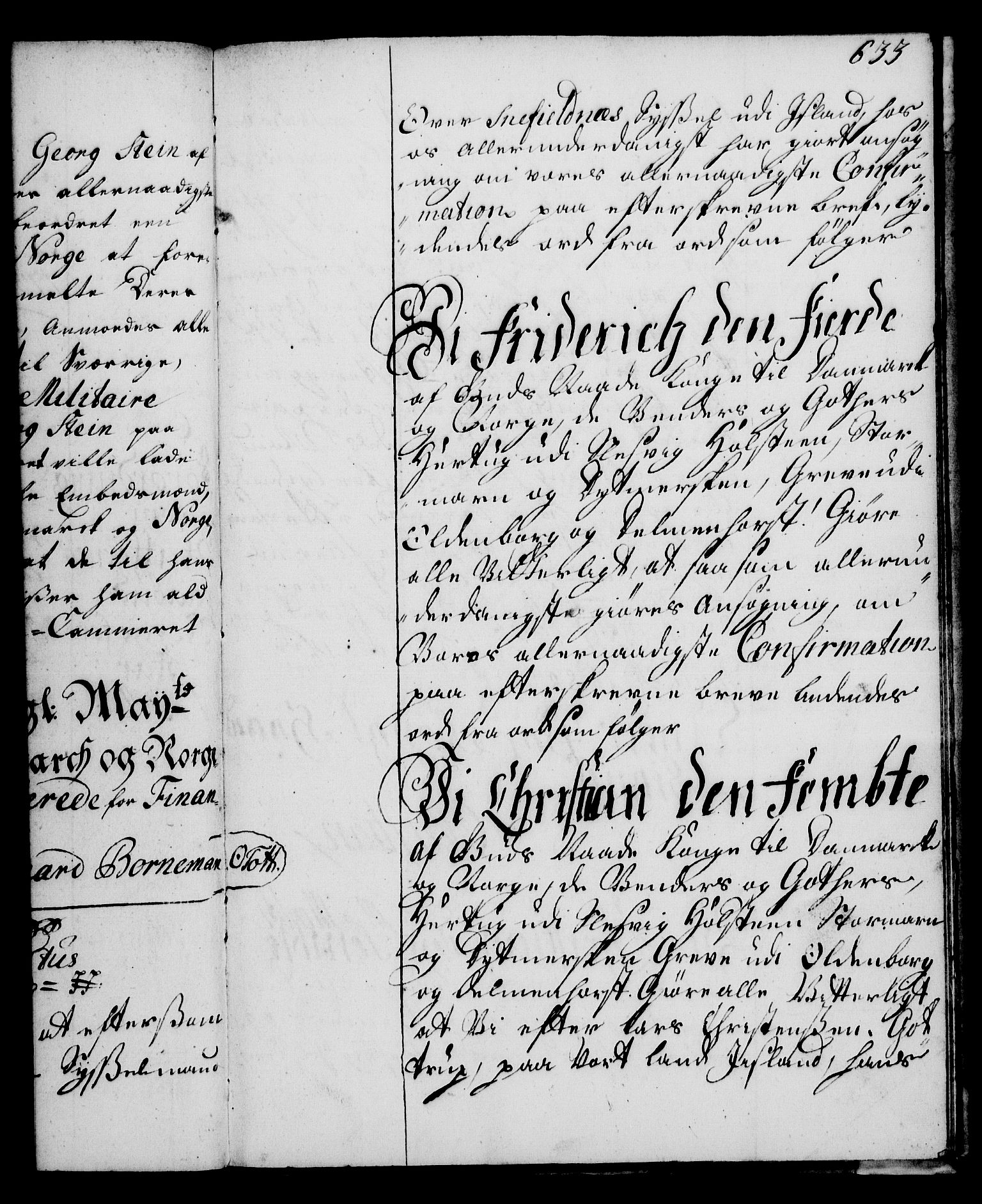 Rentekammeret, Kammerkanselliet, RA/EA-3111/G/Gg/Gga/L0003: Norsk ekspedisjonsprotokoll med register (merket RK 53.3), 1727-1734, p. 633