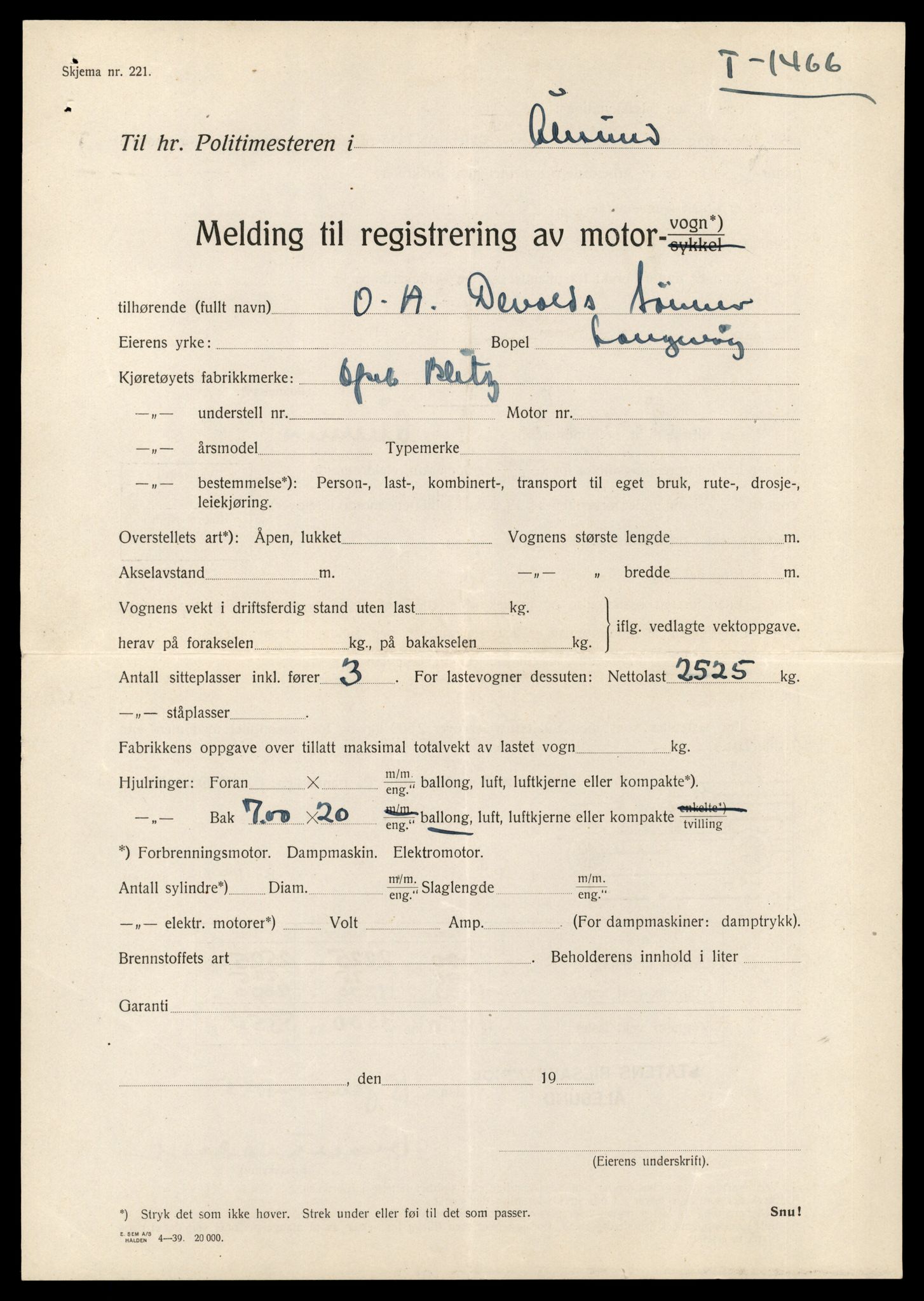 Møre og Romsdal vegkontor - Ålesund trafikkstasjon, AV/SAT-A-4099/F/Fe/L0035: Registreringskort for kjøretøy T 12653 - T 12829, 1927-1998, p. 1116