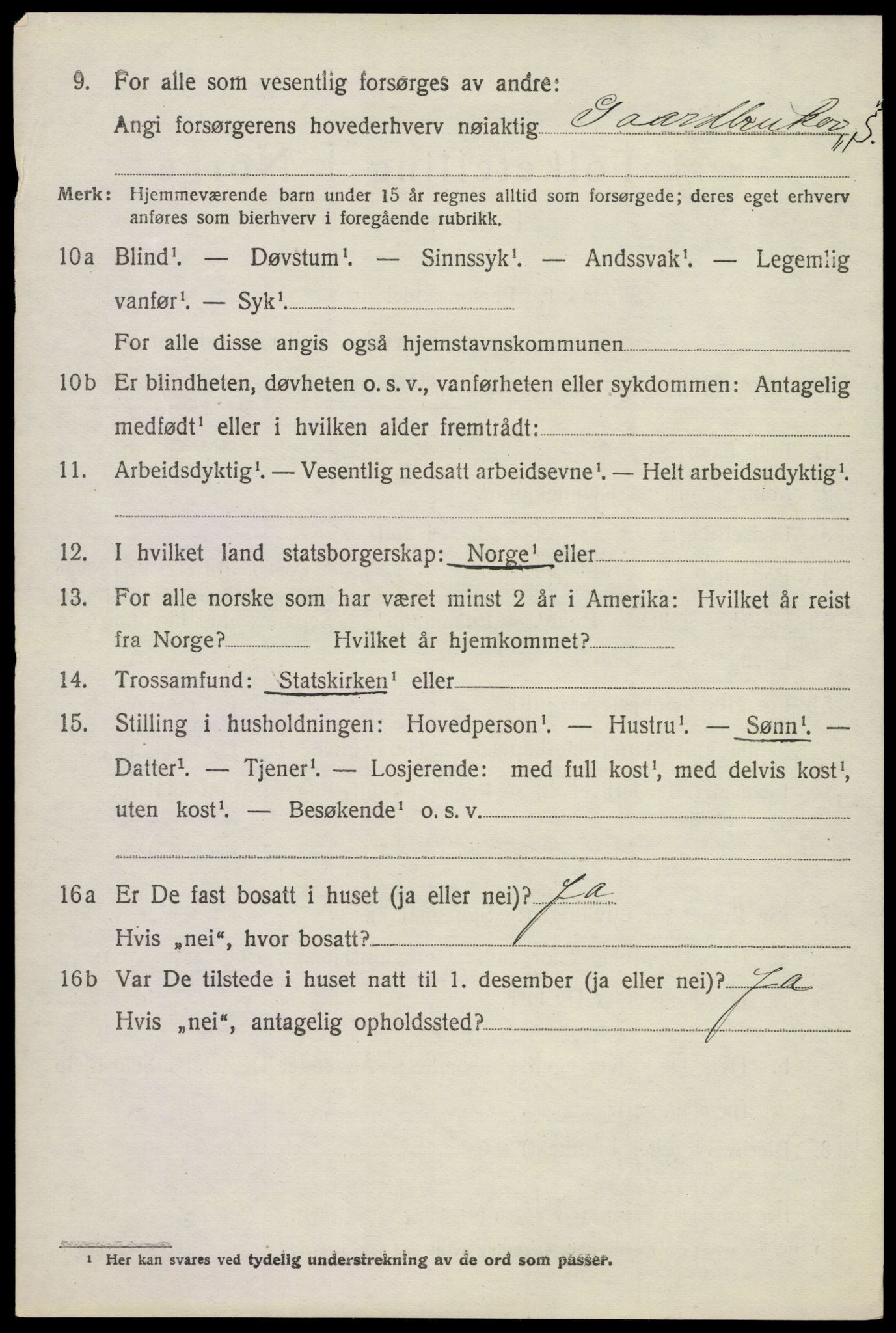 SAKO, 1920 census for Holla, 1920, p. 8398