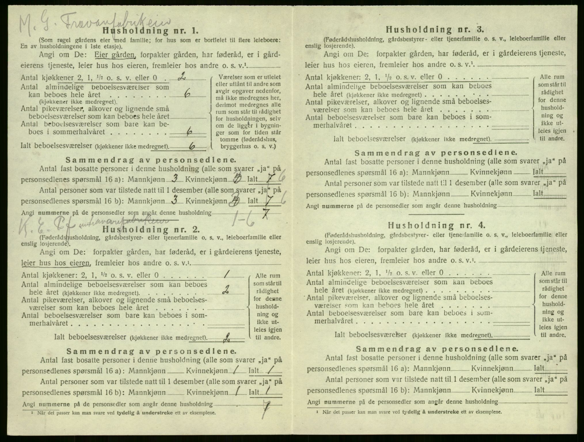 SAKO, 1920 census for Sem, 1920, p. 620