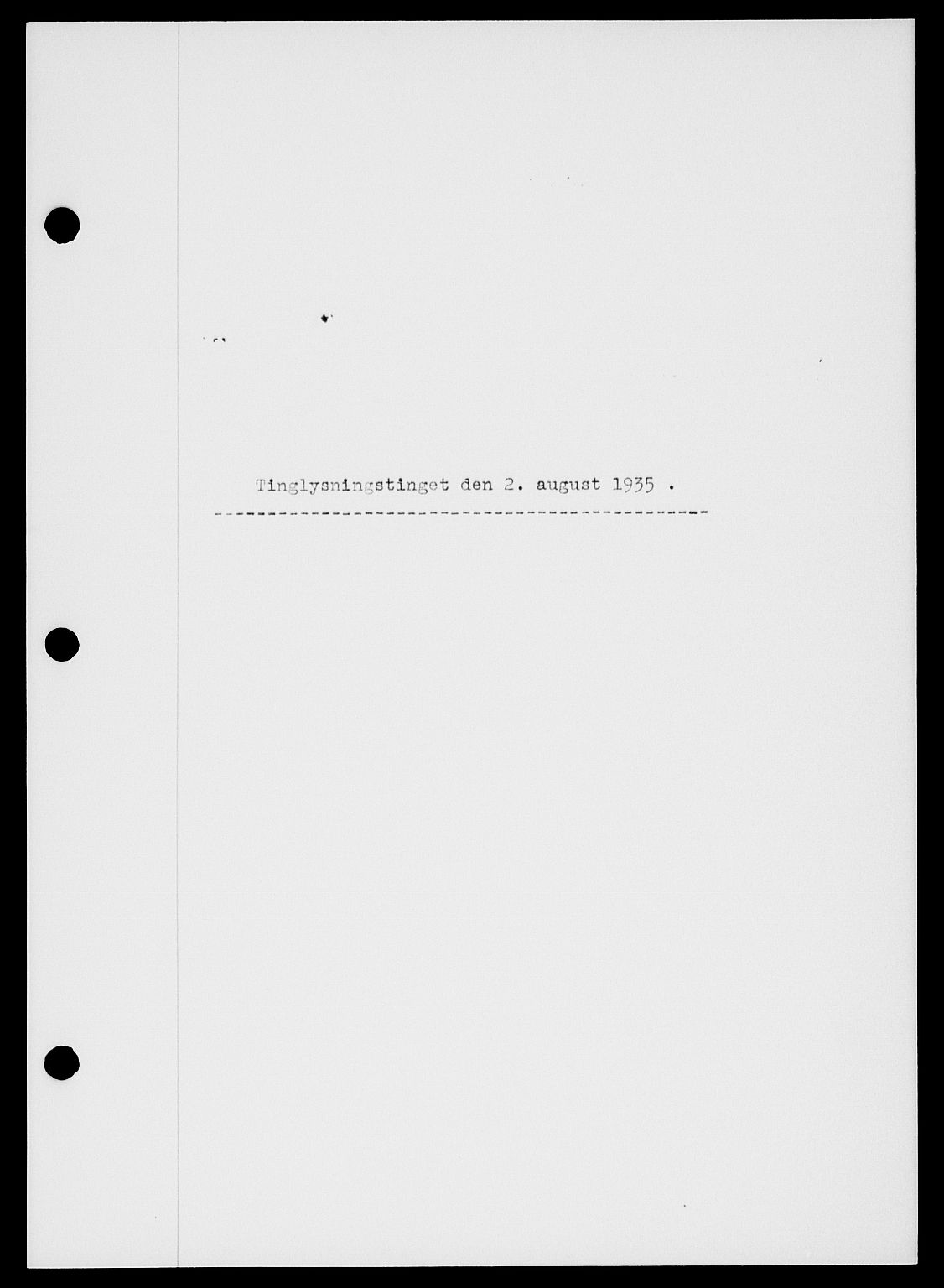 Tune sorenskriveri, AV/SAO-A-10470/G/Gb/Gbf/L0024: Mortgage book no. VI 24, 1935-1935, Deed date: 02.08.1935