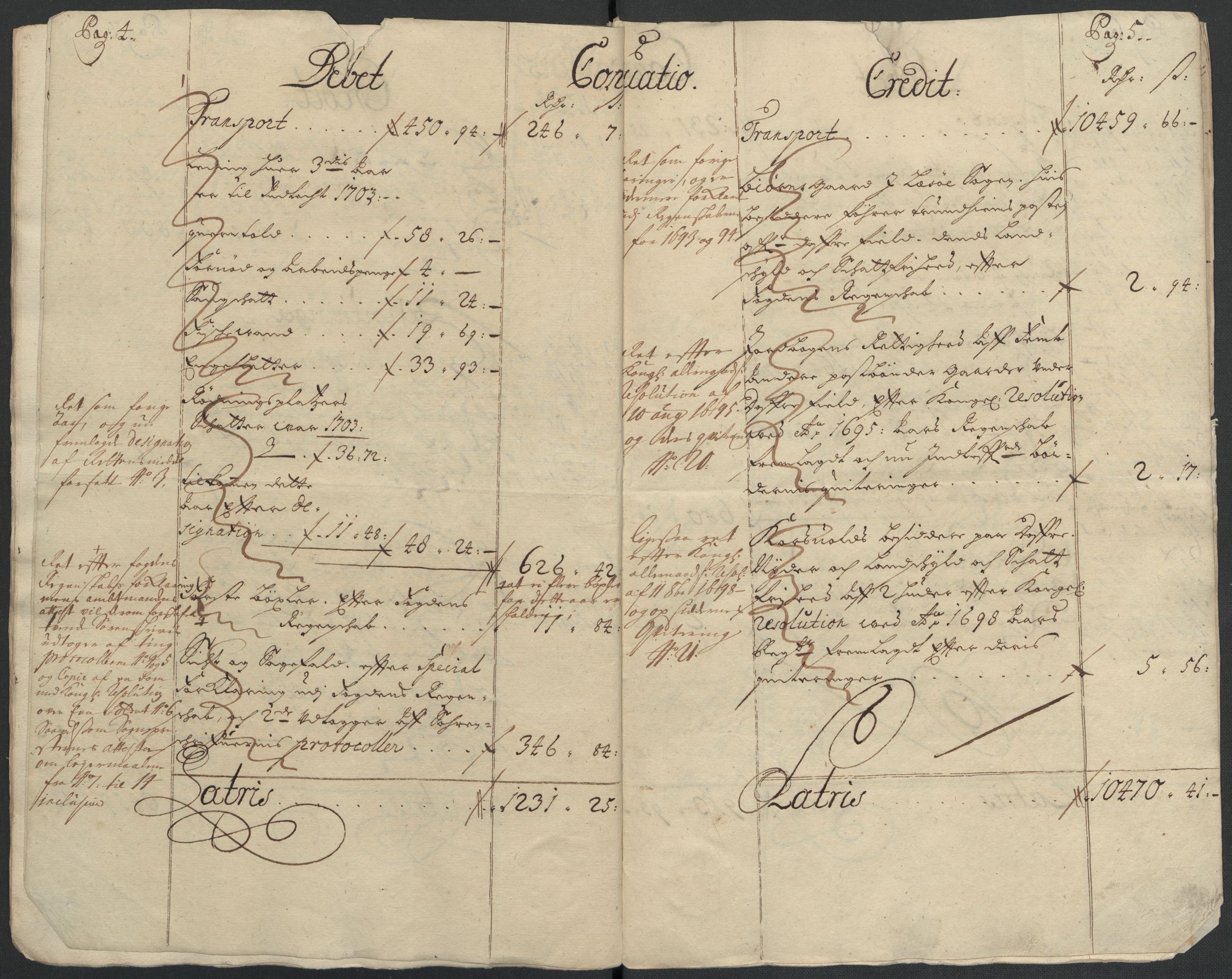 Rentekammeret inntil 1814, Reviderte regnskaper, Fogderegnskap, AV/RA-EA-4092/R17/L1177: Fogderegnskap Gudbrandsdal, 1704, p. 22