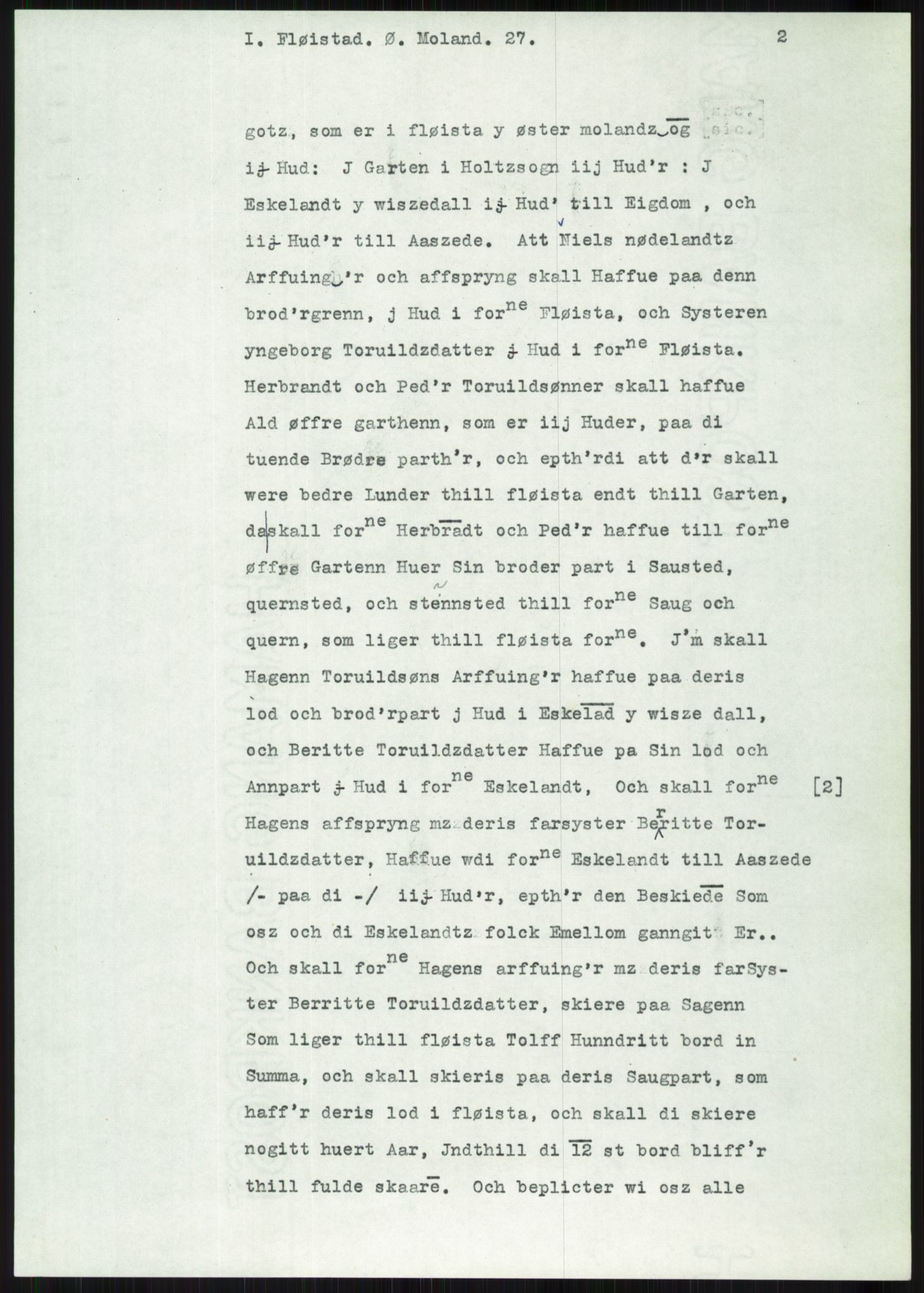 Samlinger til kildeutgivelse, Diplomavskriftsamlingen, AV/RA-EA-4053/H/Ha, p. 2096