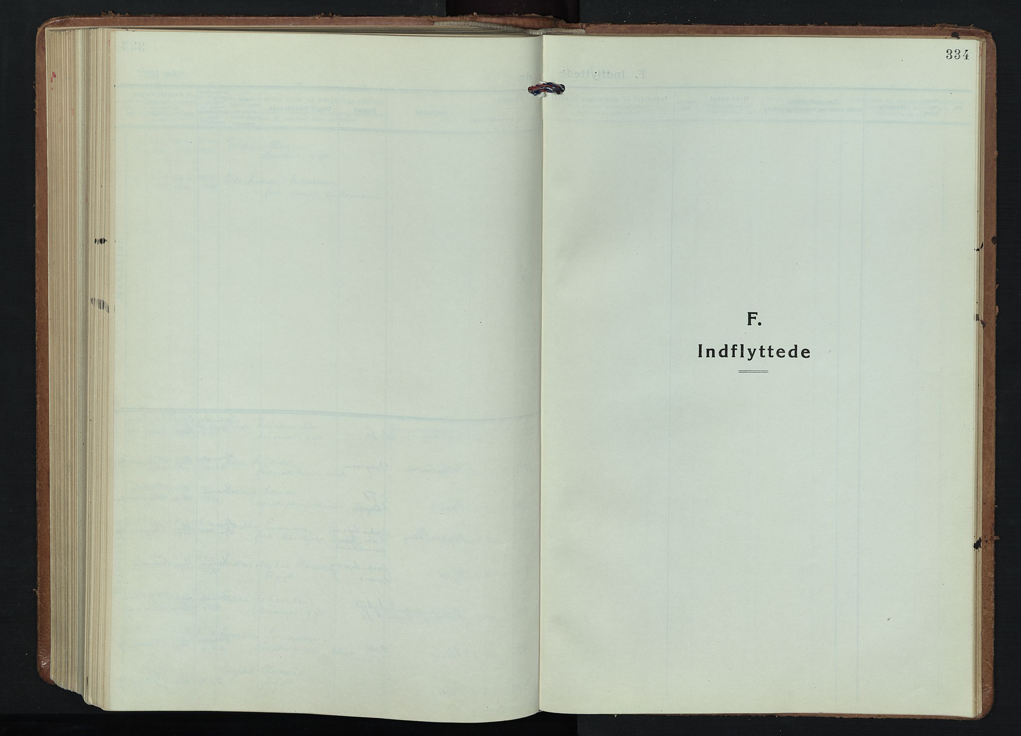 Fåberg prestekontor, SAH/PREST-086/H/Ha/Hab/L0015: Parish register (copy) no. 15, 1924-1949, p. 334