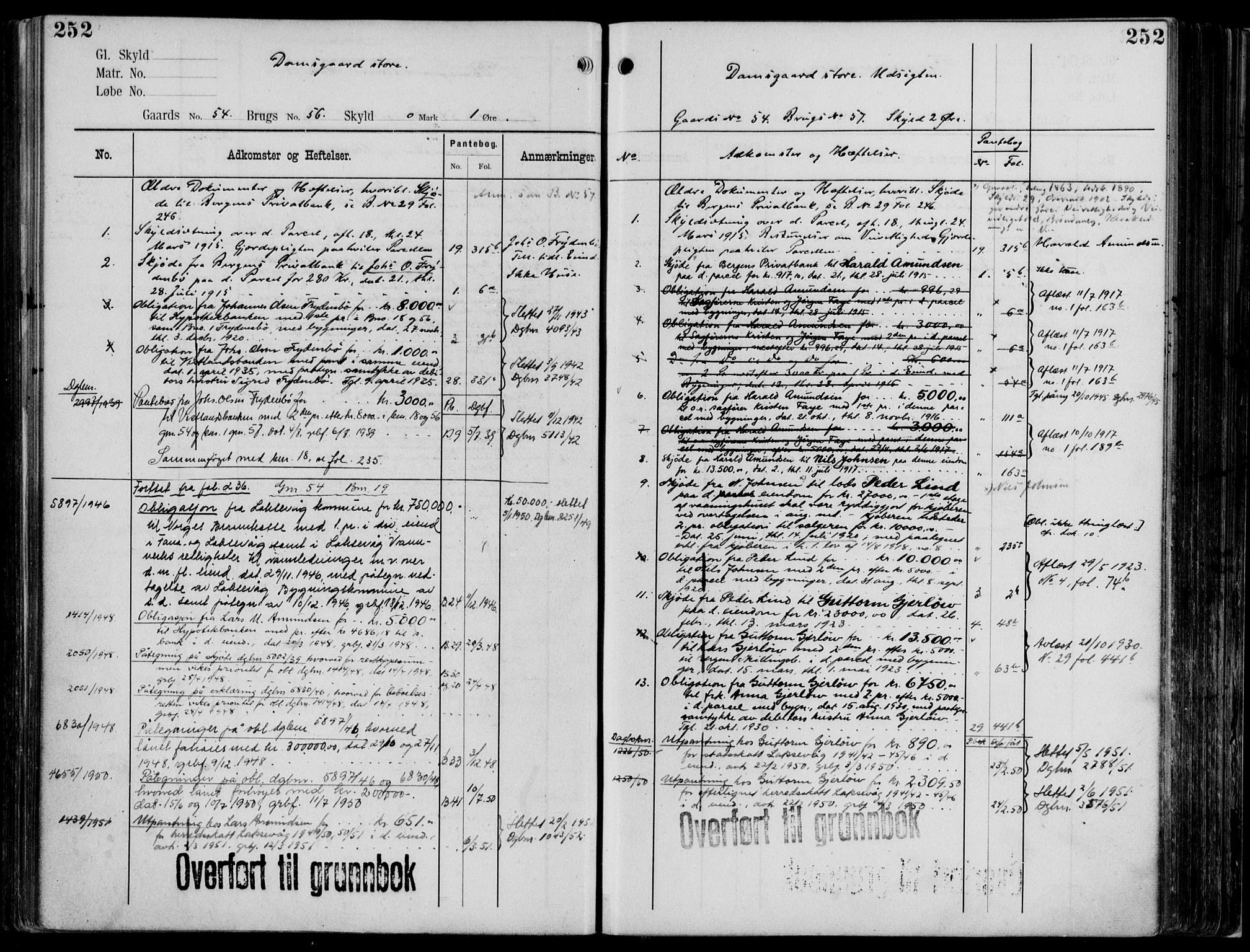 Midhordland sorenskriveri, AV/SAB-A-3001/1/G/Ga/Gab/L0114: Mortgage register no. II.A.b.114, p. 252