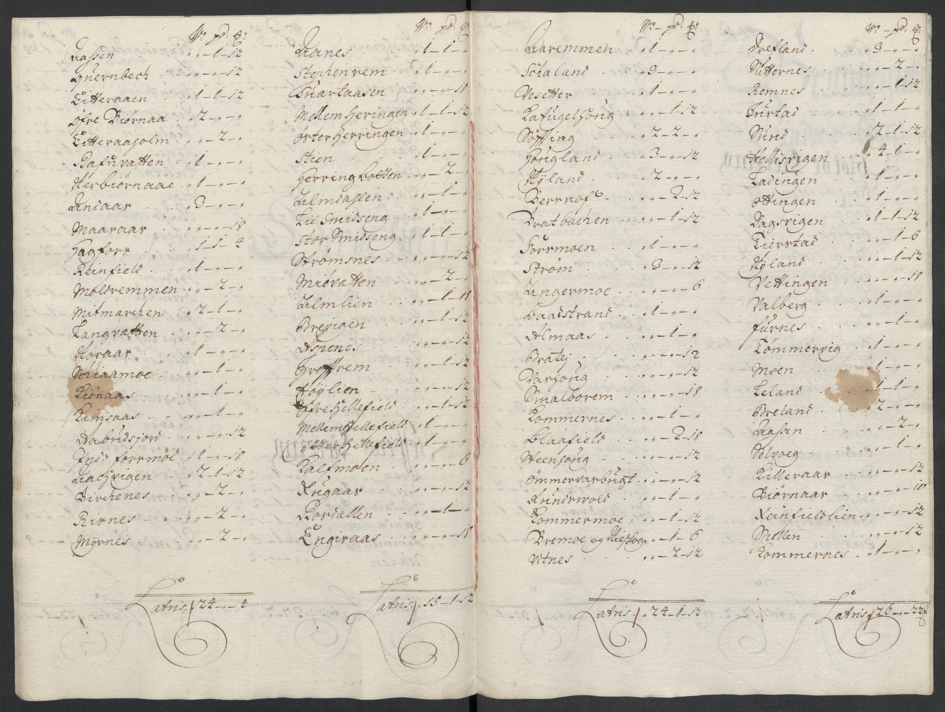 Rentekammeret inntil 1814, Reviderte regnskaper, Fogderegnskap, AV/RA-EA-4092/R65/L4506: Fogderegnskap Helgeland, 1697-1698, p. 101