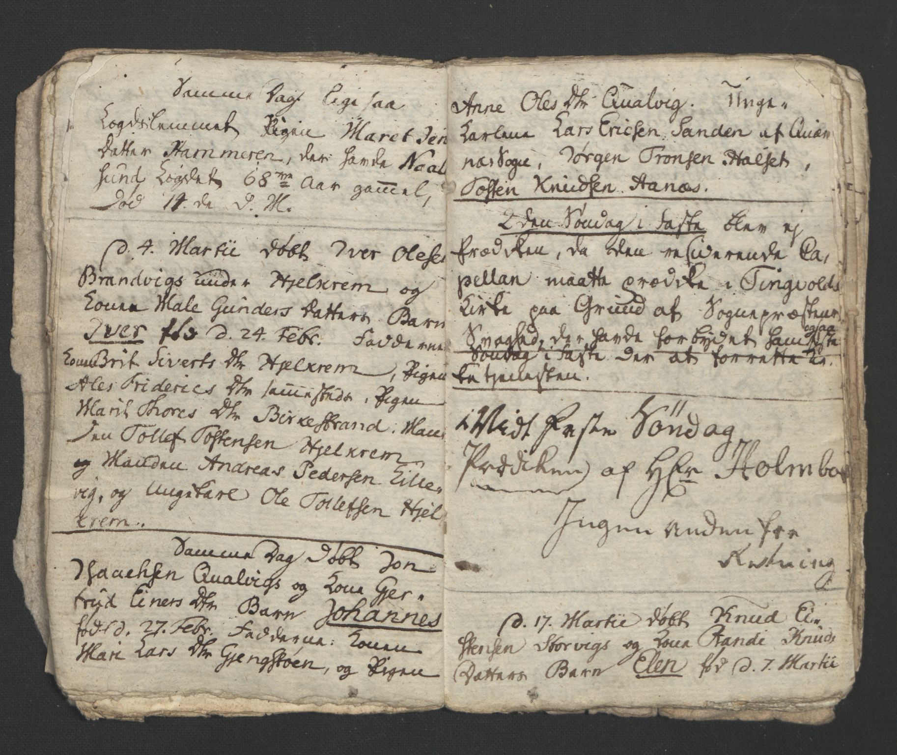 Ministerialprotokoller, klokkerbøker og fødselsregistre - Møre og Romsdal, AV/SAT-A-1454/573/L0874: Parish register (copy) no. 573C02, 1803-1811