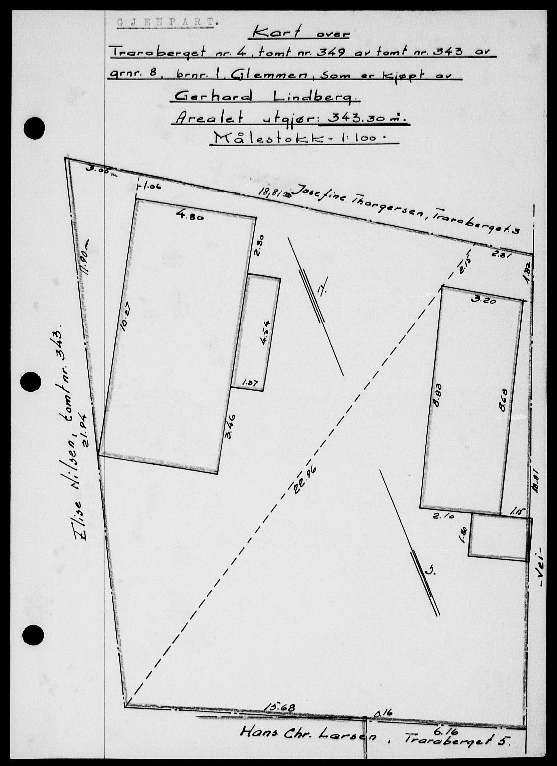 Onsøy sorenskriveri, SAO/A-10474/G/Ga/Gab/L0018: Mortgage book no. II A-18, 1946-1947, Diary no: : 3233/1946
