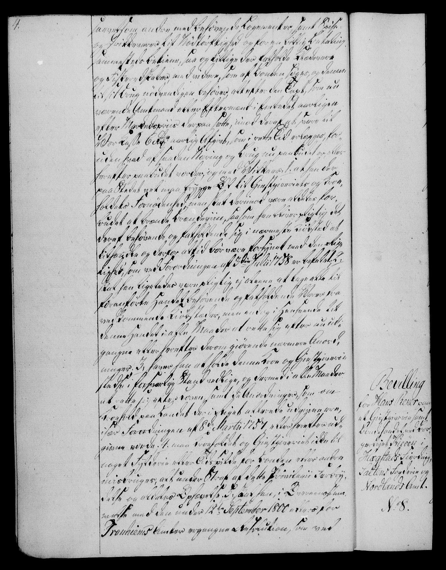 Rentekammeret, Kammerkanselliet, RA/EA-3111/G/Gg/Gga/L0020: Norsk ekspedisjonsprotokoll med register (merket RK 53.20), 1811-1814, p. 4