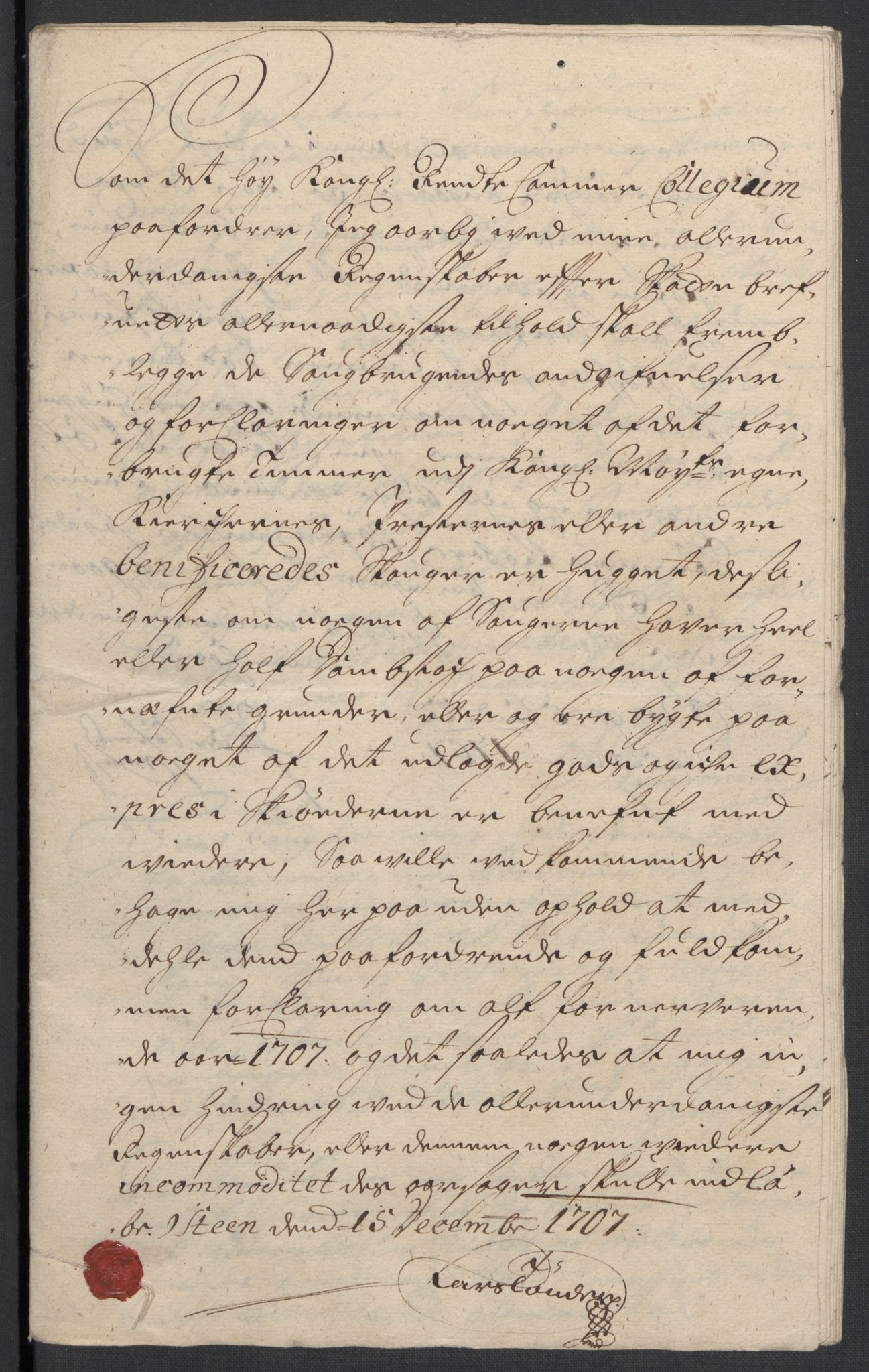 Rentekammeret inntil 1814, Reviderte regnskaper, Fogderegnskap, RA/EA-4092/R22/L1466: Fogderegnskap Ringerike, Hallingdal og Buskerud, 1707, p. 191