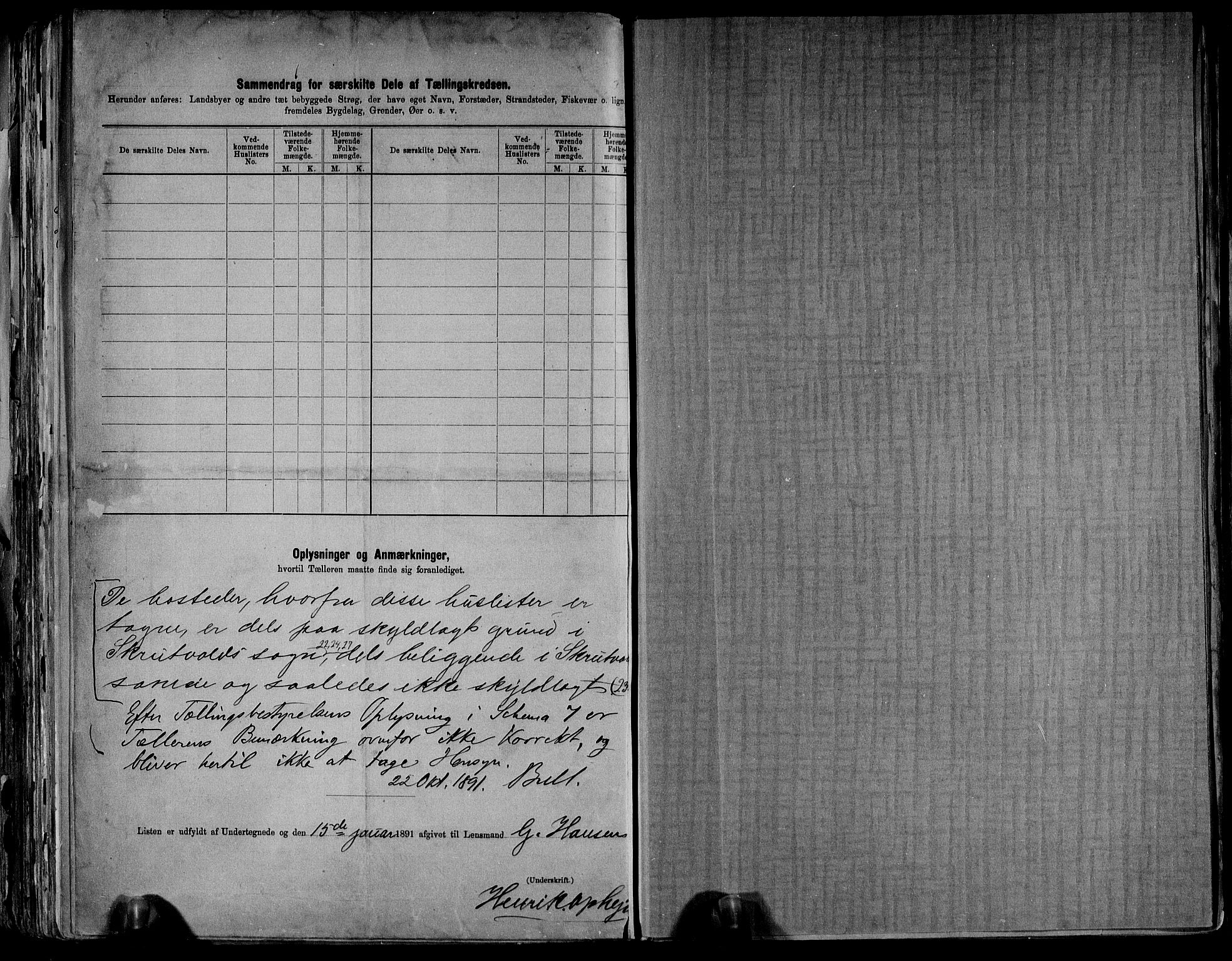 RA, 1891 census for 0542 Nord-Aurdal, 1891, p. 43