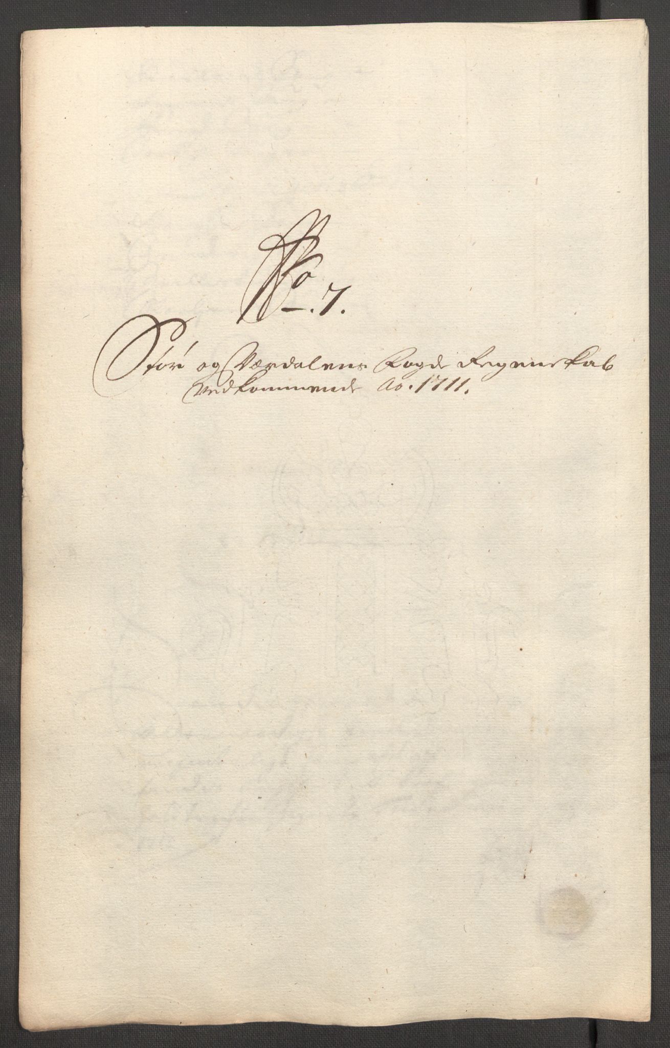 Rentekammeret inntil 1814, Reviderte regnskaper, Fogderegnskap, AV/RA-EA-4092/R62/L4201: Fogderegnskap Stjørdal og Verdal, 1711, p. 130