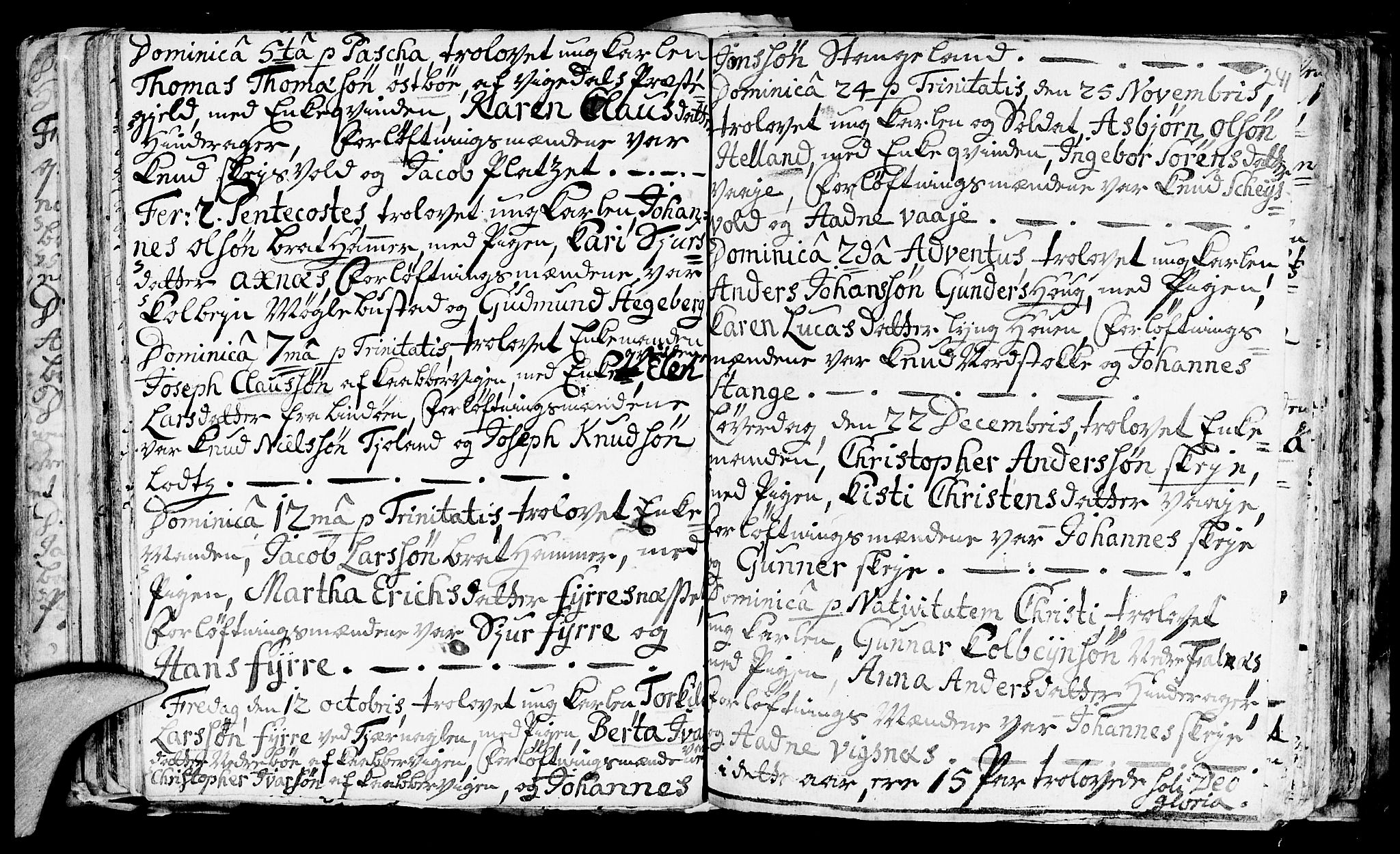 Avaldsnes sokneprestkontor, SAST/A -101851/H/Ha/Haa/L0001: Parish register (official) no. A 1, 1711-1764, p. 241