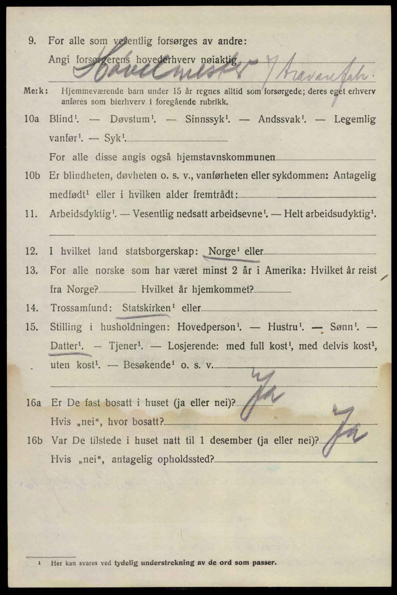 SAO, 1920 census for Fet, 1920, p. 10715