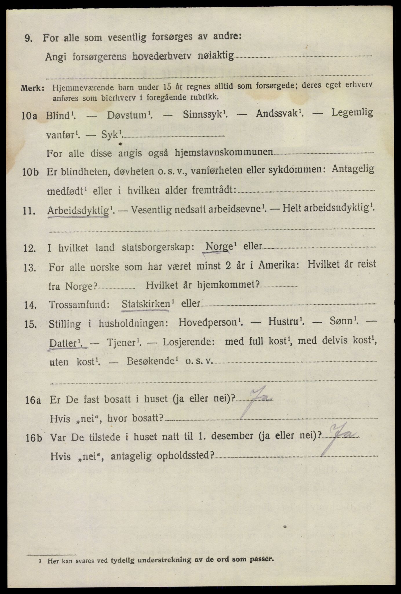 SAO, 1920 census for Tune, 1920, p. 14031