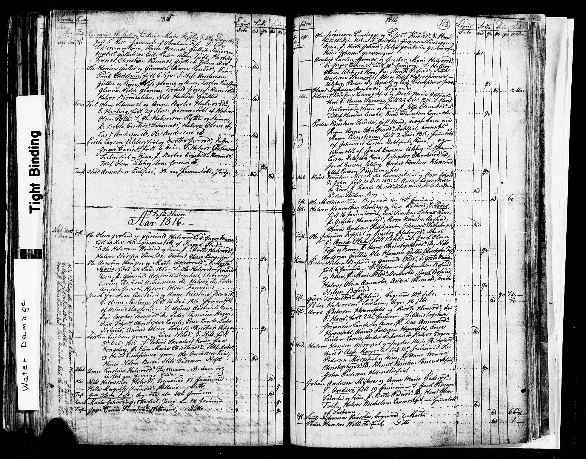 Sandsvær kirkebøker, SAKO/A-244/G/Ga/L0002: Parish register (copy) no. I 2, 1796-1817, p. 113