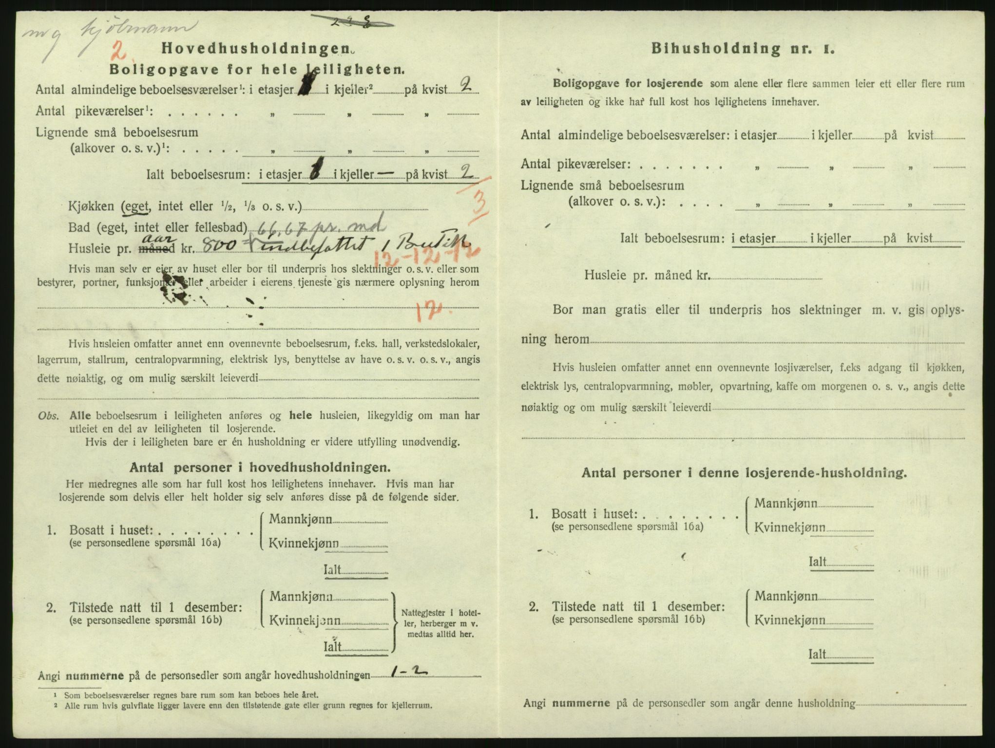 SAK, 1920 census for Grimstad, 1920, p. 1322