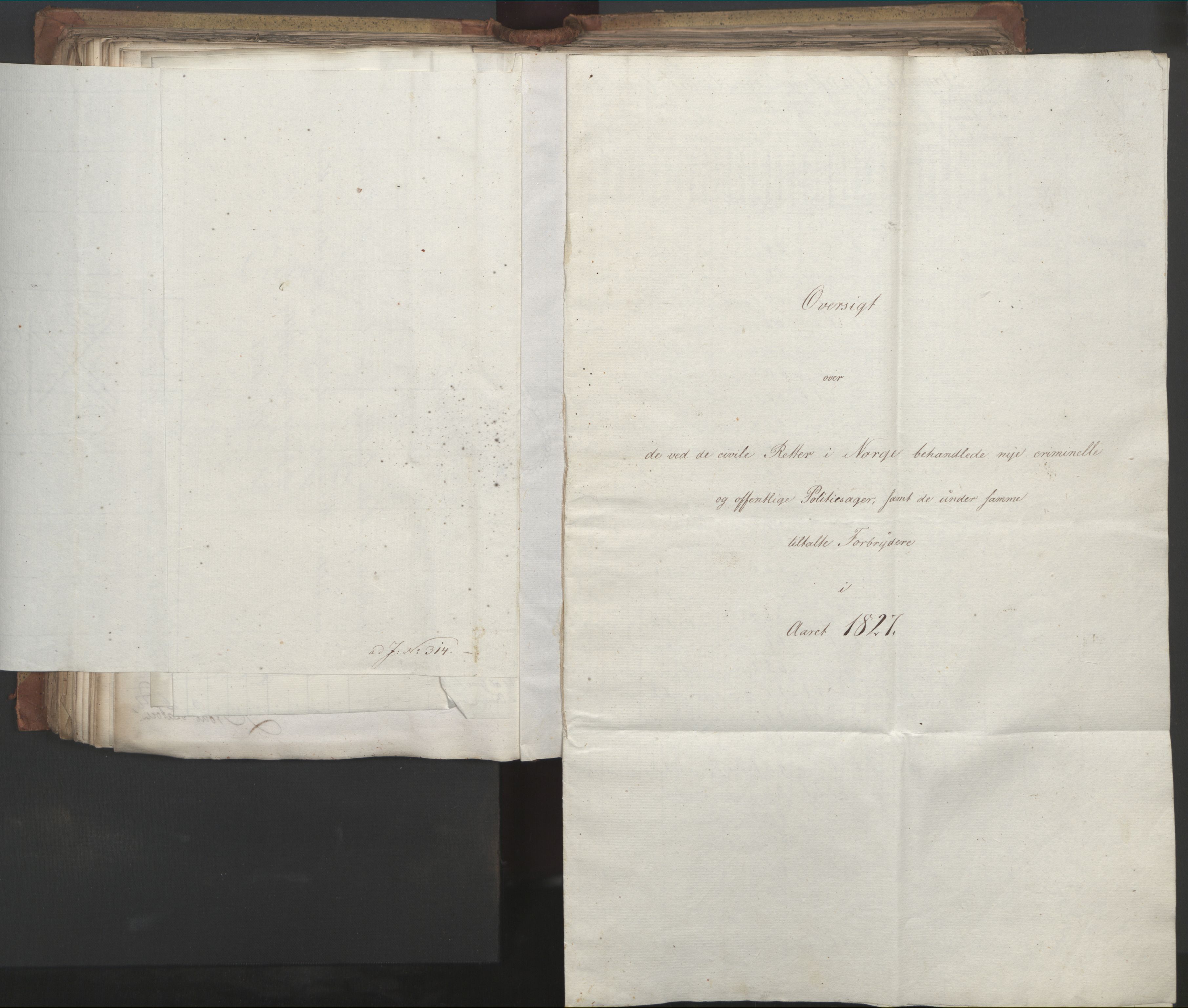 Statsrådsavdelingen i Stockholm, AV/RA-S-1003/D/Da/L0055: Regjeringsinnstillinger nr. 231-435, 1828, p. 285