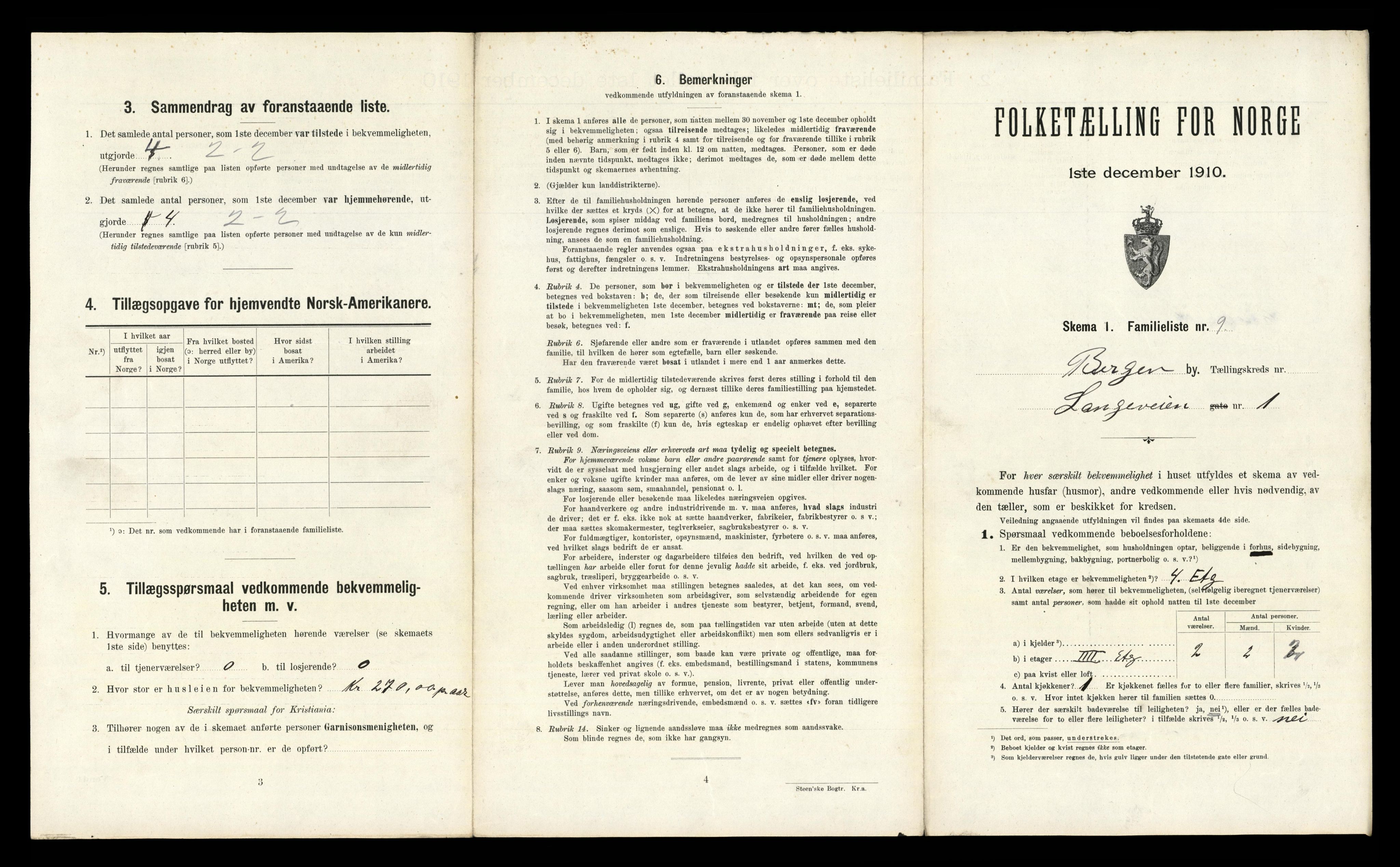 RA, 1910 census for Bergen, 1910, p. 31221