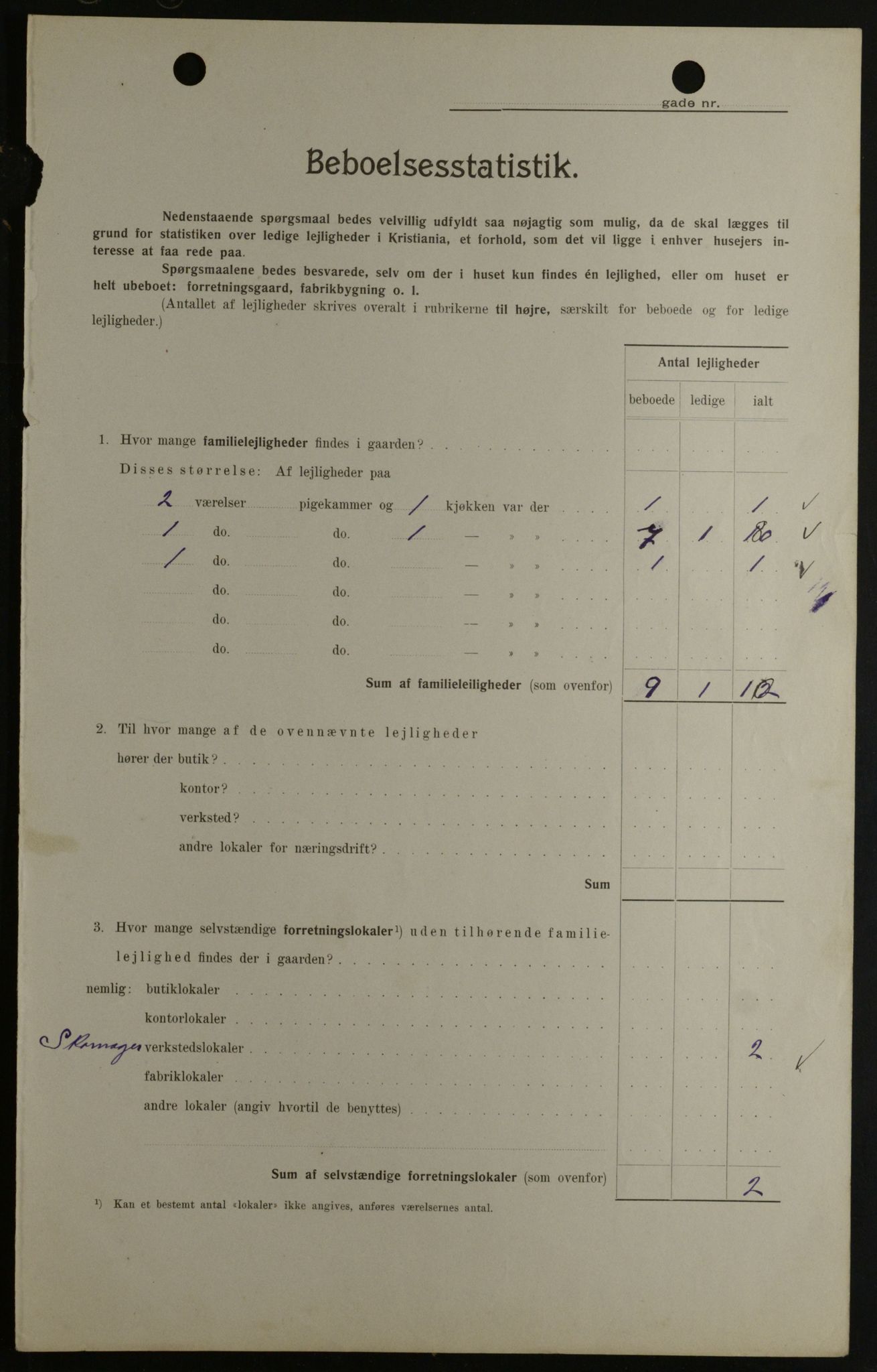 OBA, Municipal Census 1908 for Kristiania, 1908, p. 75659