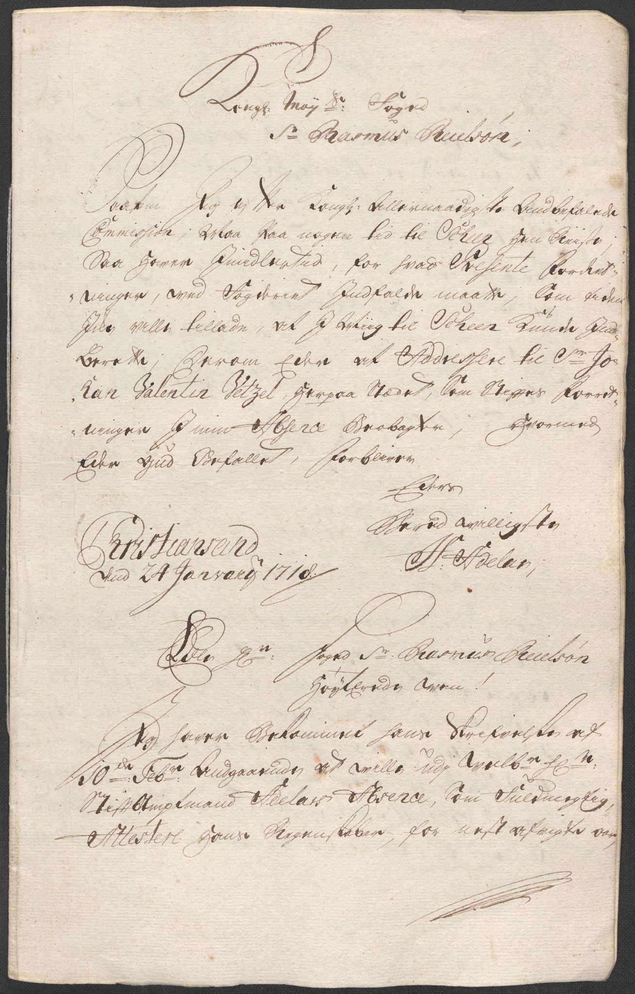 Rentekammeret inntil 1814, Reviderte regnskaper, Fogderegnskap, AV/RA-EA-4092/R40/L2453: Fogderegnskap Råbyggelag, 1718-1719, p. 577