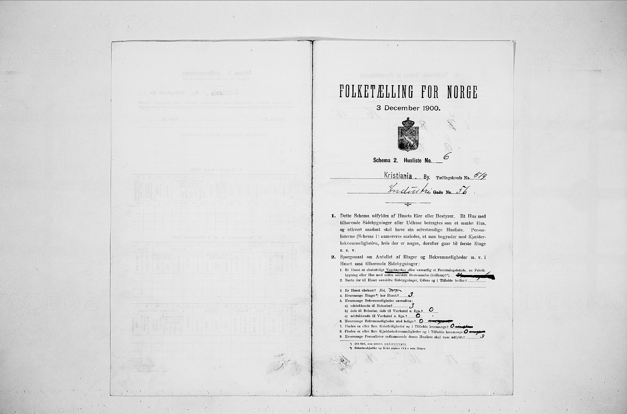 SAO, 1900 census for Kristiania, 1900, p. 41181