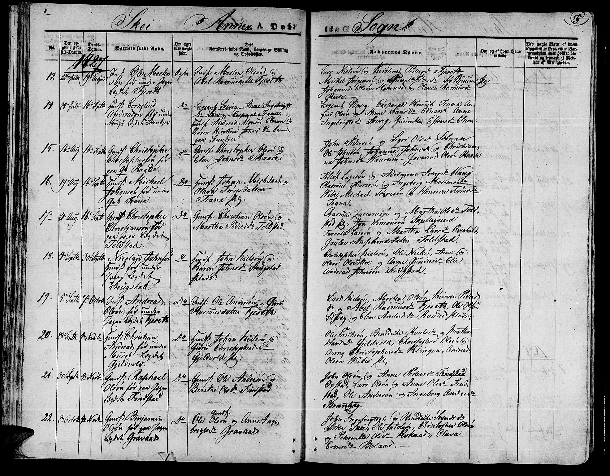Ministerialprotokoller, klokkerbøker og fødselsregistre - Nord-Trøndelag, SAT/A-1458/735/L0336: Parish register (official) no. 735A05 /2, 1825-1835, p. 55