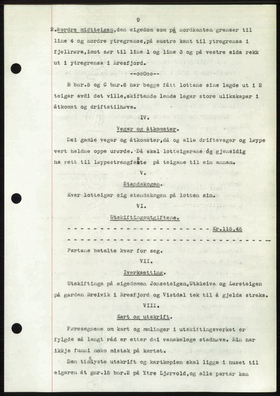 Romsdal sorenskriveri, AV/SAT-A-4149/1/2/2C: Mortgage book no. A32, 1950-1950, Diary no: : 877/1950