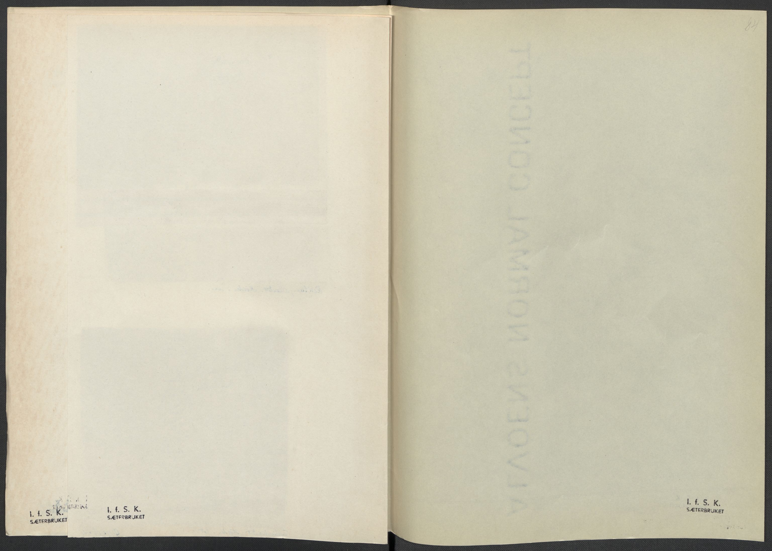 Instituttet for sammenlignende kulturforskning, AV/RA-PA-0424/F/Fc/L0008/0001: Eske B8: / Aust-Agder (perm XIX), 1932-1938, p. 84