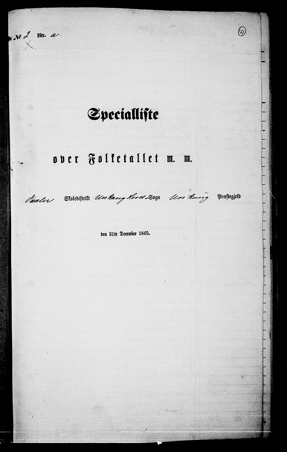 RA, 1865 census for Aurskog, 1865, p. 35
