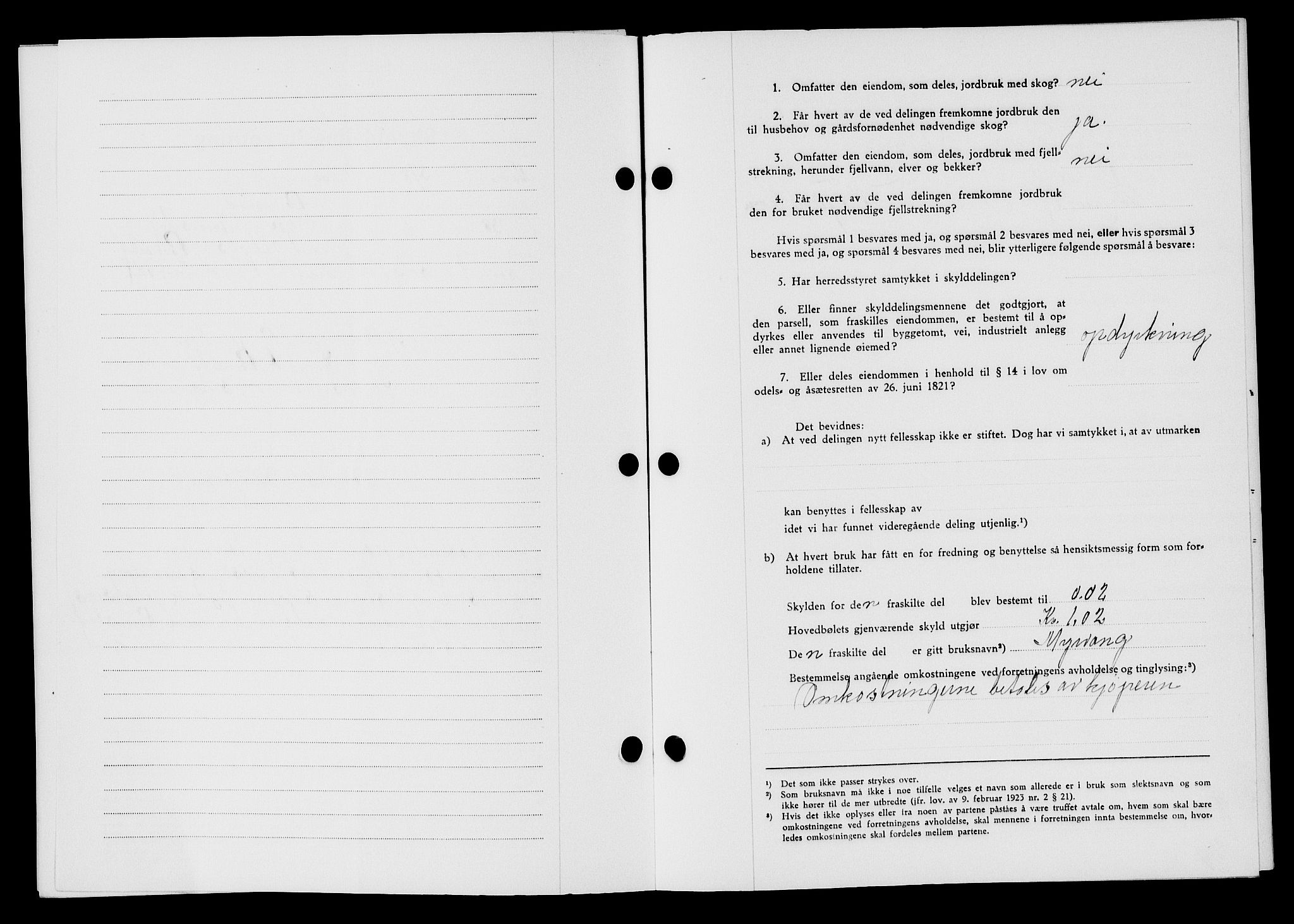 Flekkefjord sorenskriveri, SAK/1221-0001/G/Gb/Gba/L0057: Mortgage book no. A-5, 1941-1942, Diary no: : 627/1942